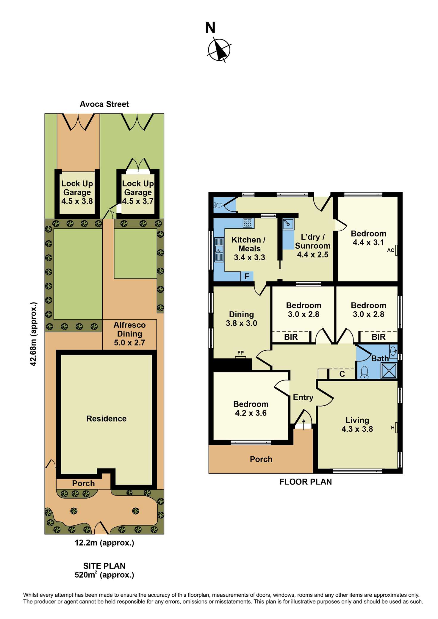 Floorplan of Homely house listing, 42 Castlemaine, Yarraville VIC 3013