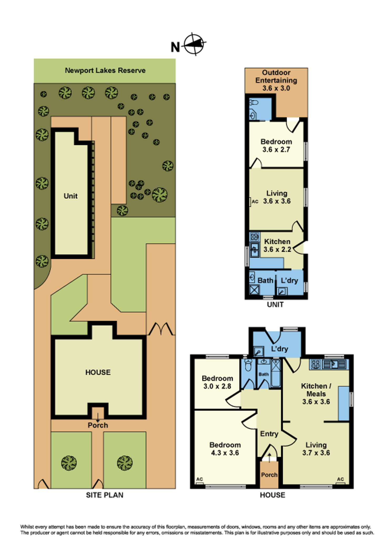 Floorplan of Homely house listing, 84 Graham Street, Newport VIC 3015