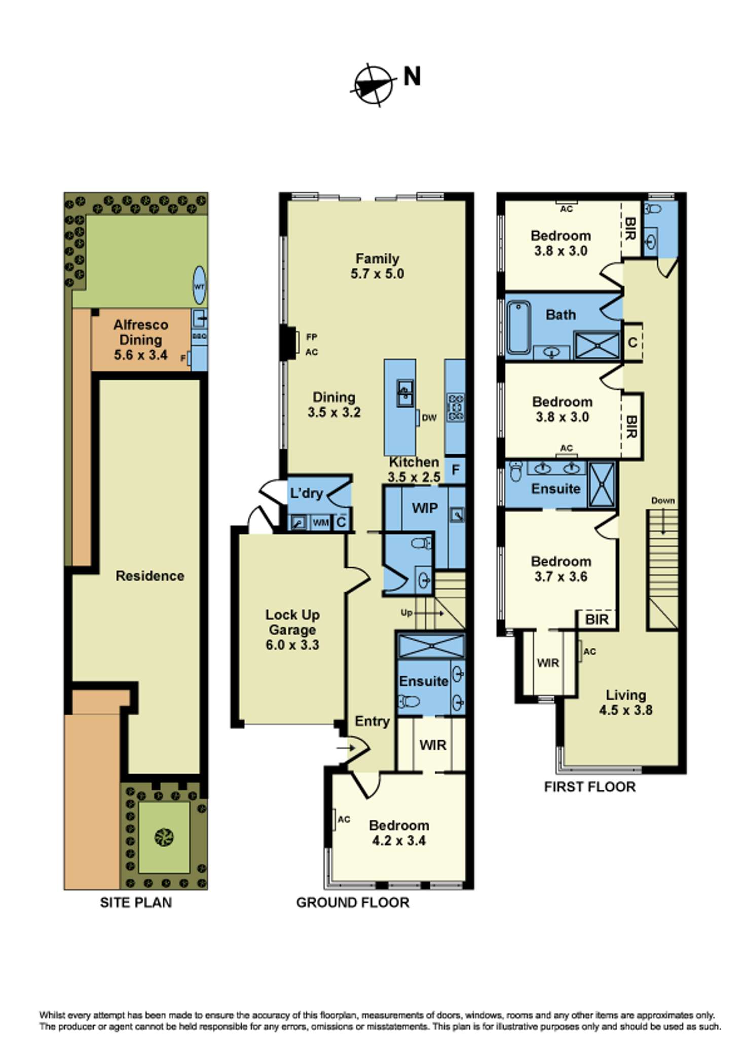 Floorplan of Homely townhouse listing, 2/15 Sutton Avenue, Altona North VIC 3025