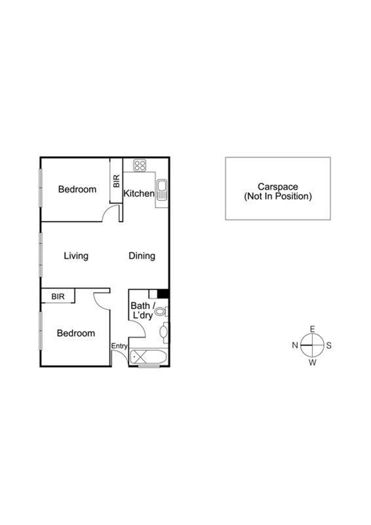 Floorplan of Homely apartment listing, 7/804 Warrigal Road, Malvern East VIC 3145