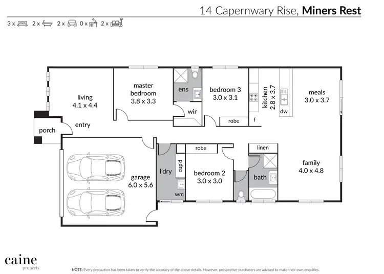 Floorplan of Homely house listing, Address available on request
