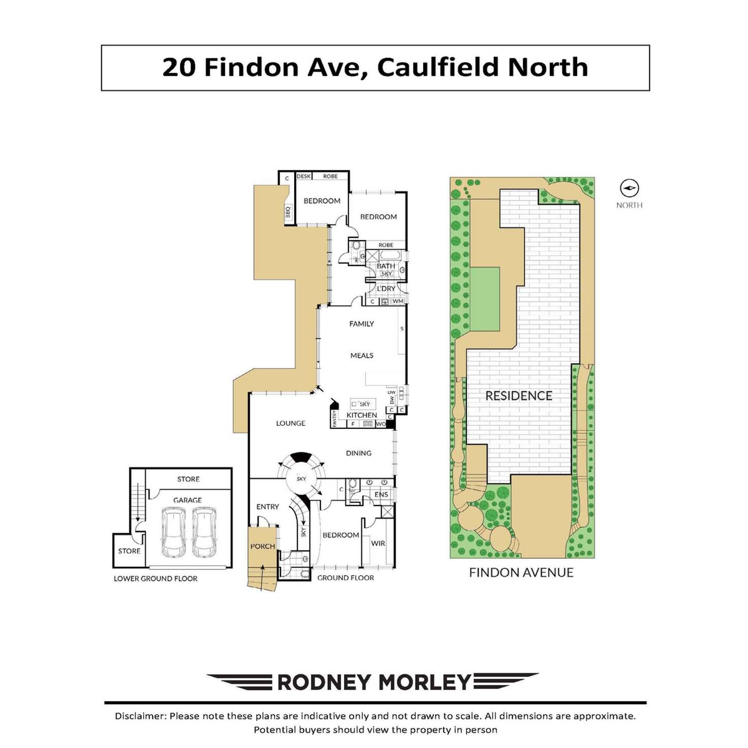Floorplan of Homely house listing, 20 Findon Avenue, Caulfield North VIC 3161
