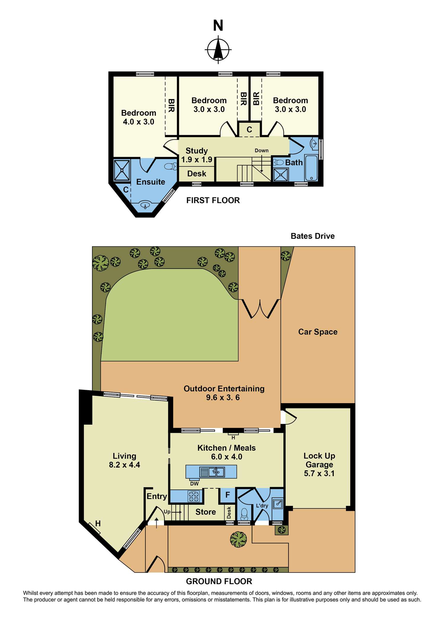 Floorplan of Homely house listing, 2 Knight Mews, Williamstown VIC 3016