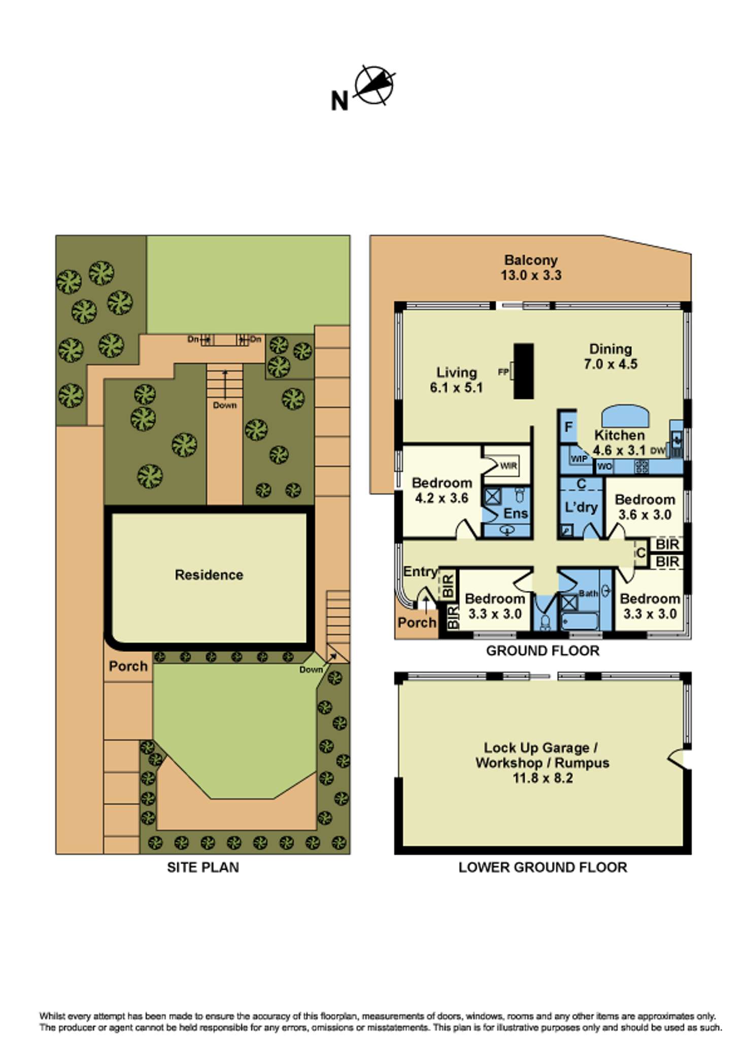 Floorplan of Homely house listing, 94 Dorman Street, Lorne VIC 3232