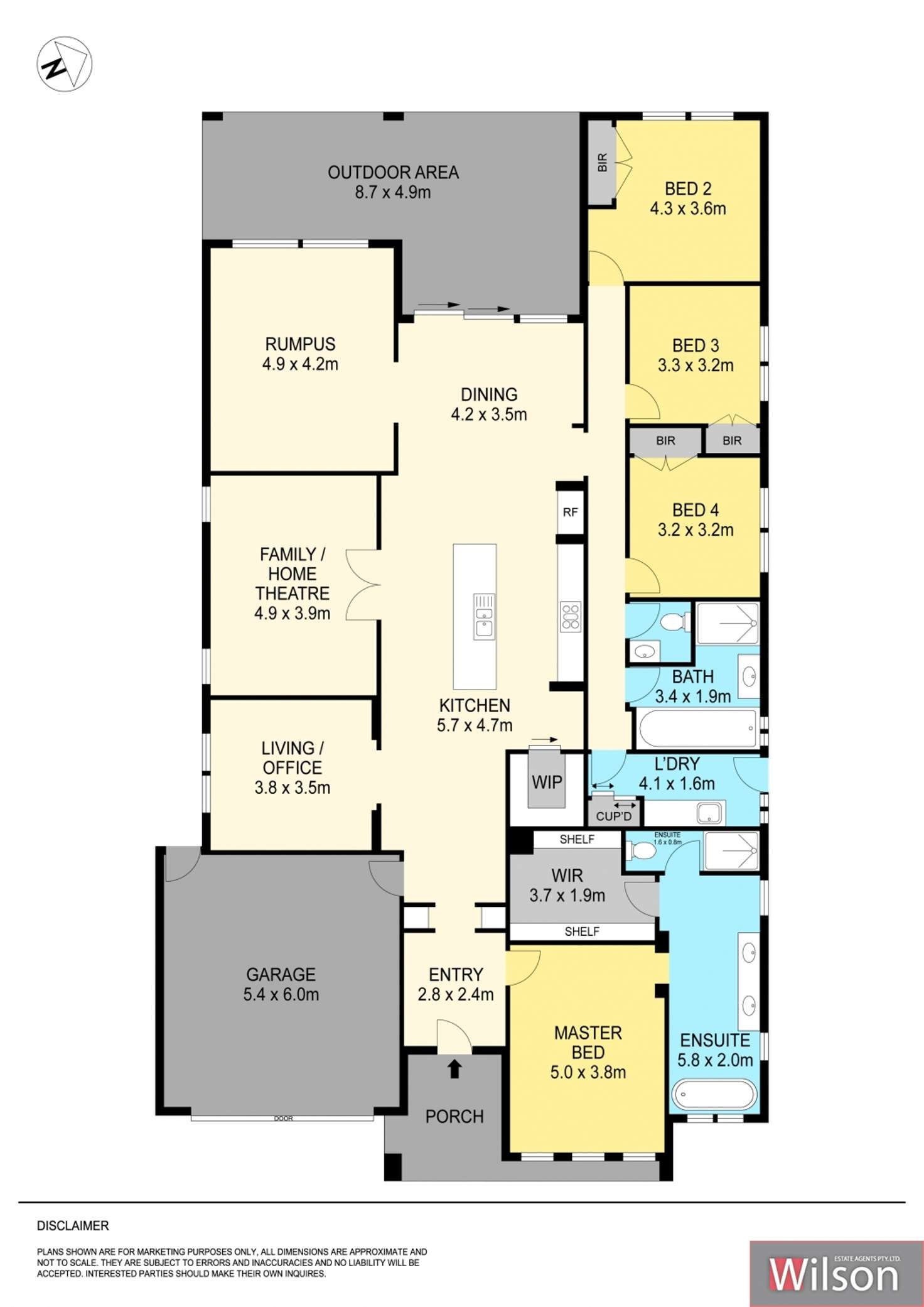 Floorplan of Homely house listing, 4 Heron Ridge, Brown Hill VIC 3350