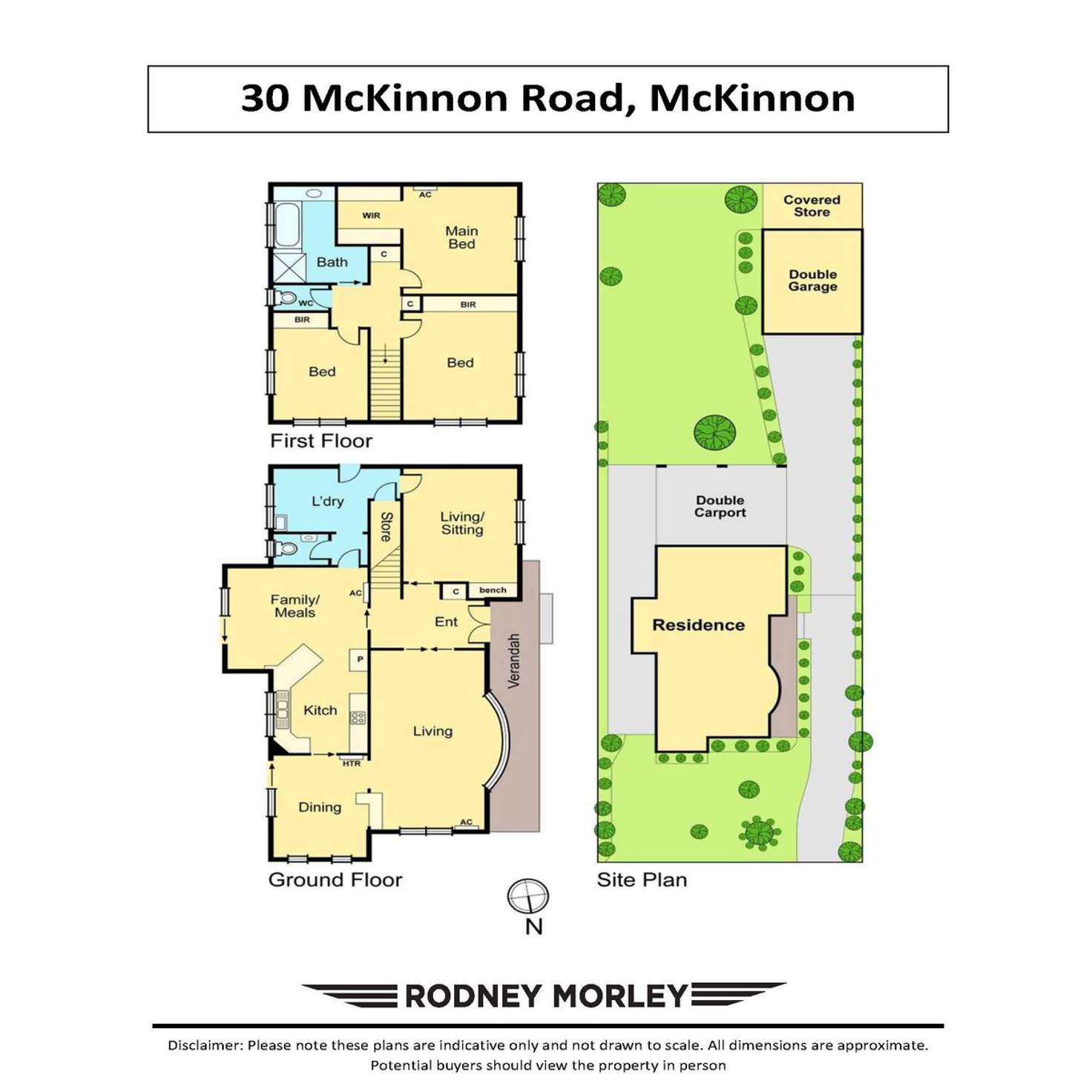Floorplan of Homely house listing, 30 Mckinnon Road, Mckinnon VIC 3204