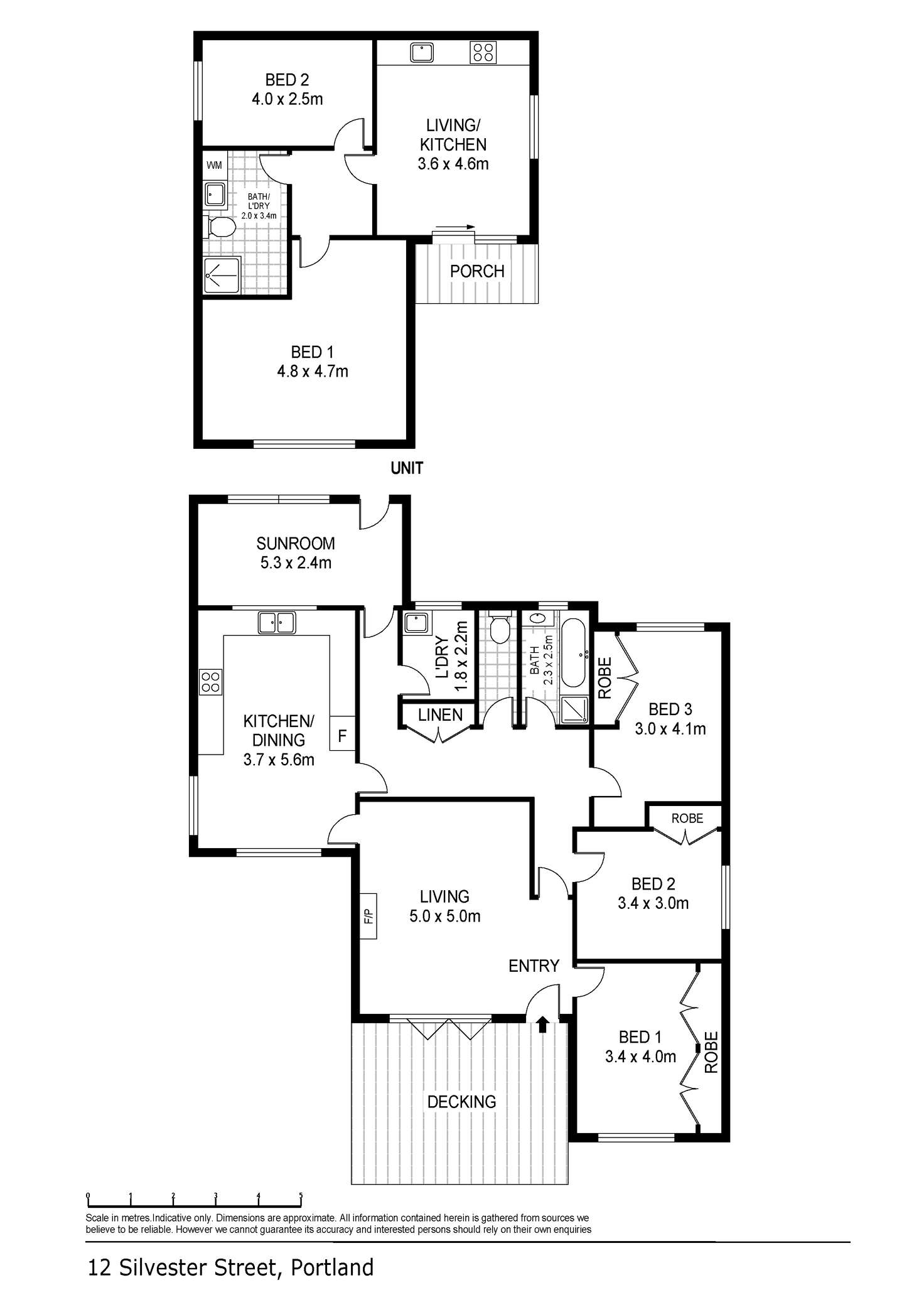 Floorplan of Homely house listing, 12 Silvester Street, Portland VIC 3305