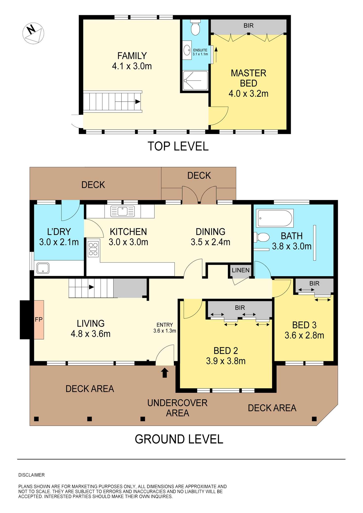 Floorplan of Homely house listing, 8 Melbourne Road, Brown Hill VIC 3350