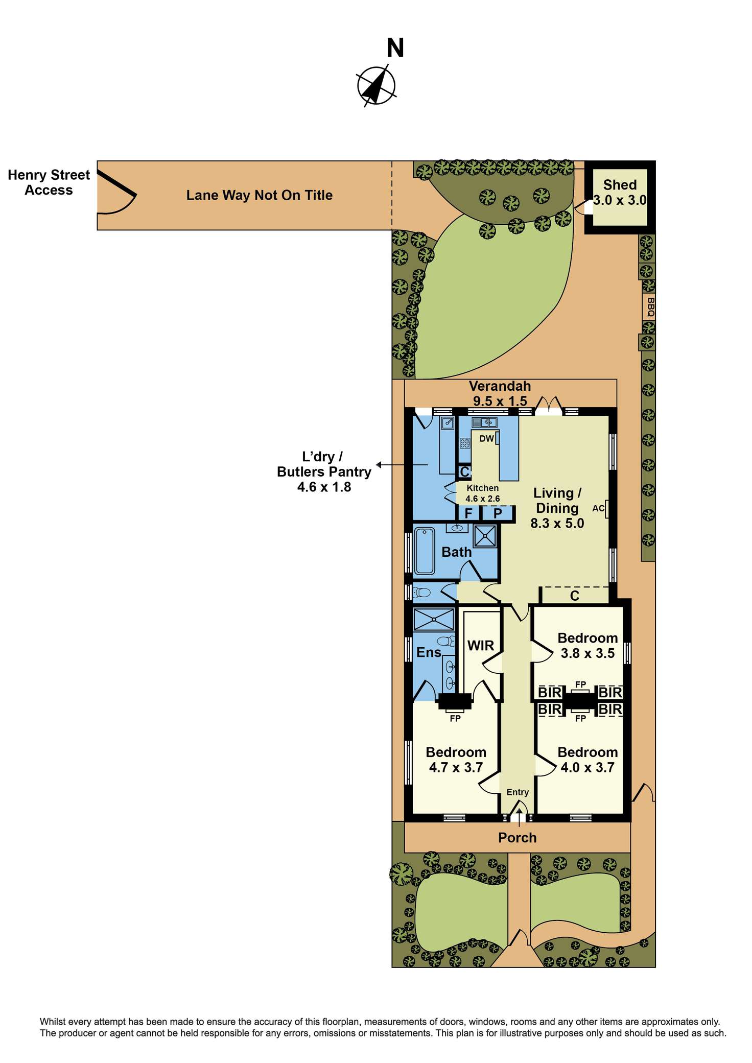 Floorplan of Homely house listing, 6 Douch Street, Williamstown VIC 3016