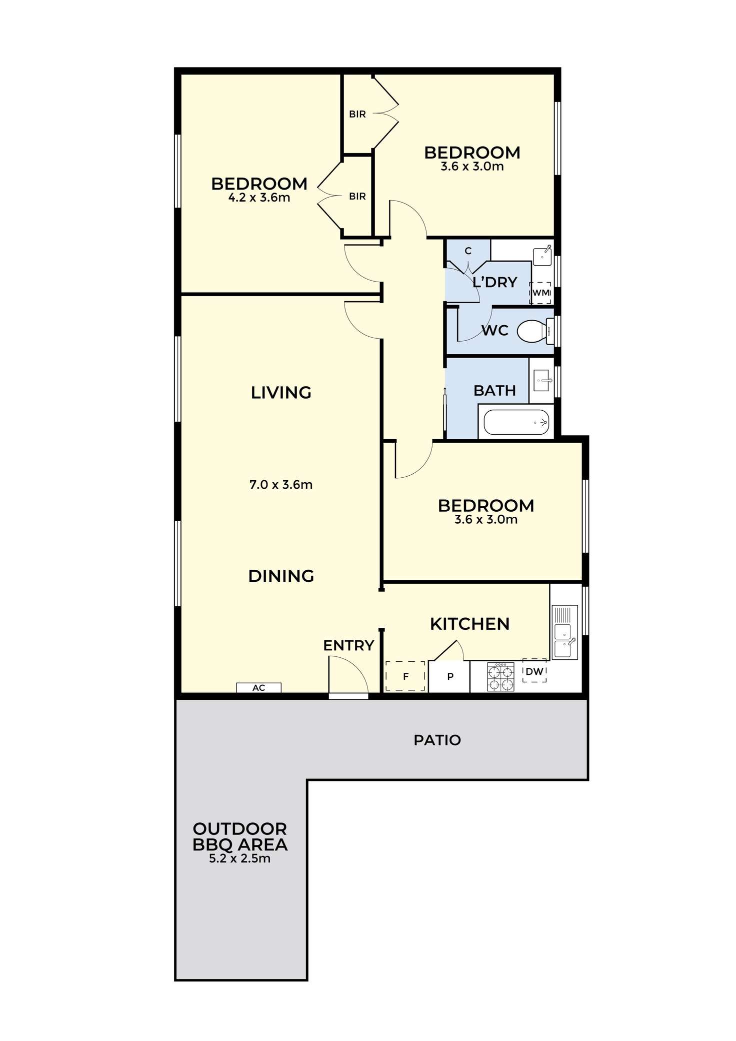 Floorplan of Homely apartment listing, 24/37 Haines Street, North Melbourne VIC 3051