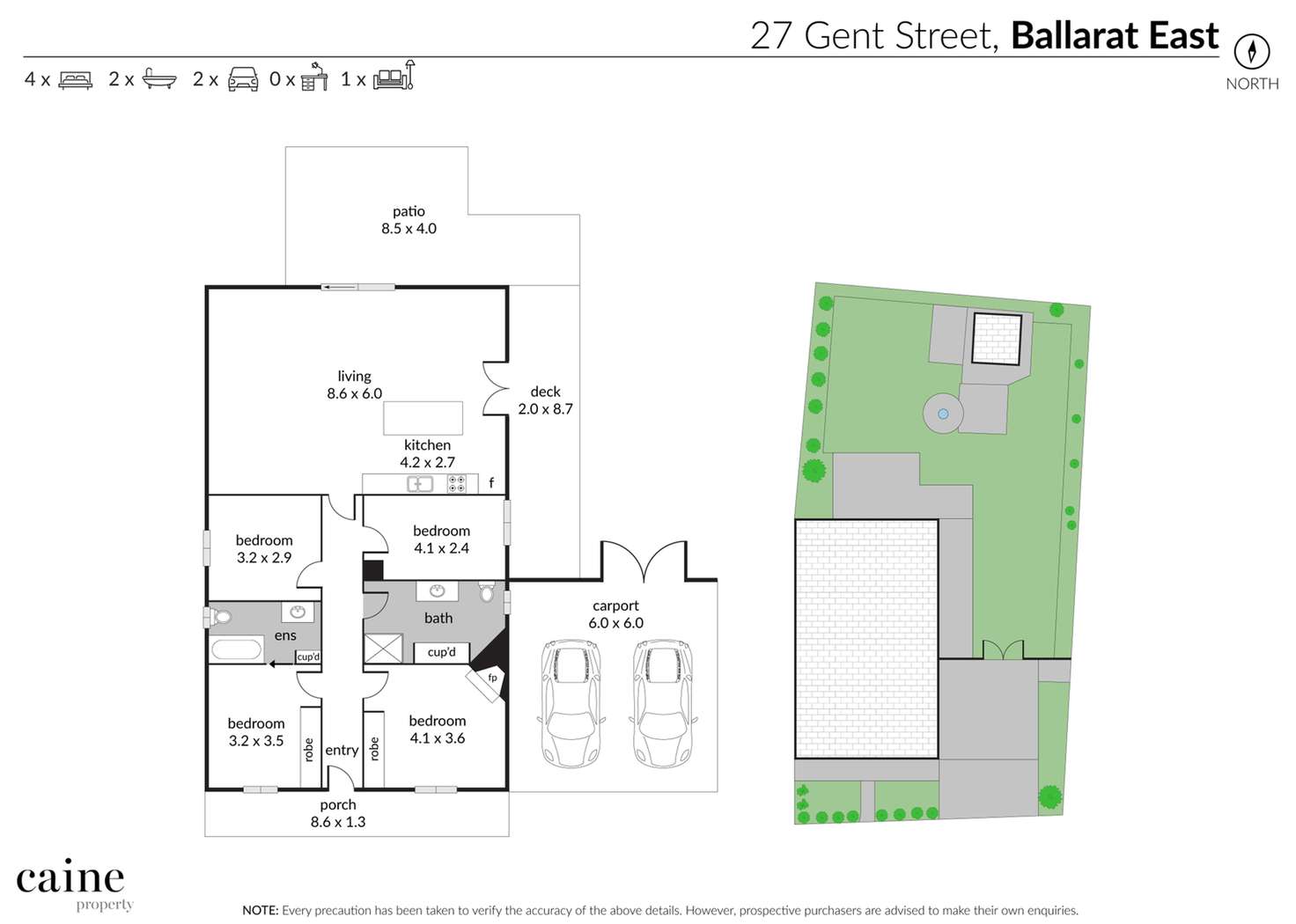 Floorplan of Homely house listing, 27 Gent Street, Ballarat East VIC 3350