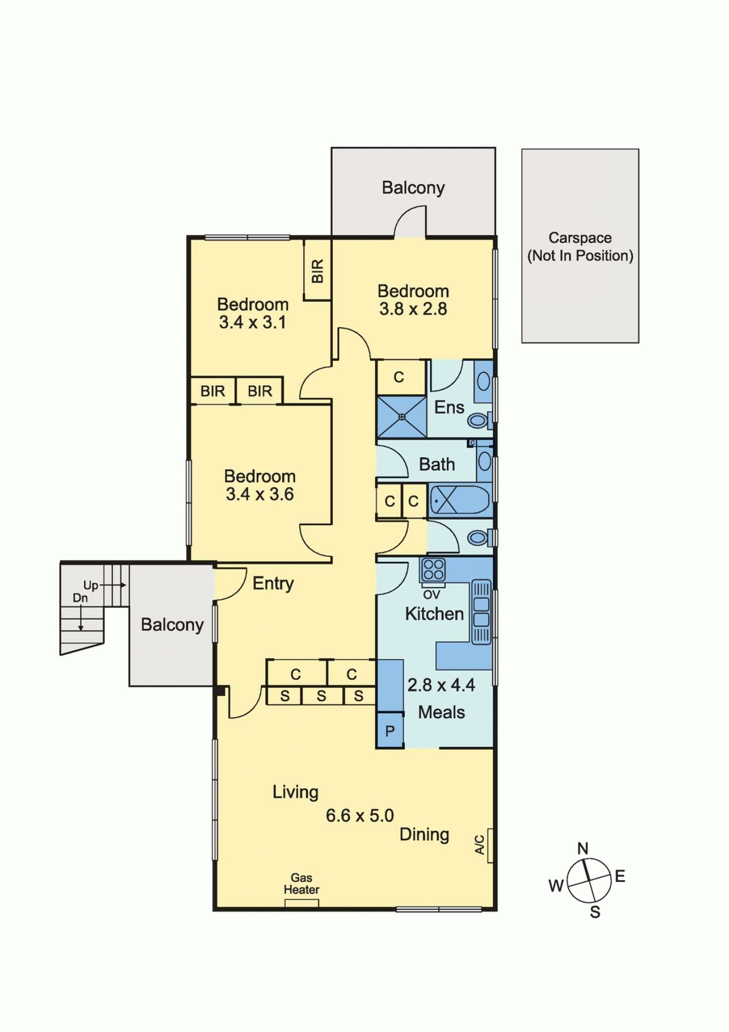 Floorplan of Homely apartment listing, 2/11-13 Peverill Street, Deepdene VIC 3103