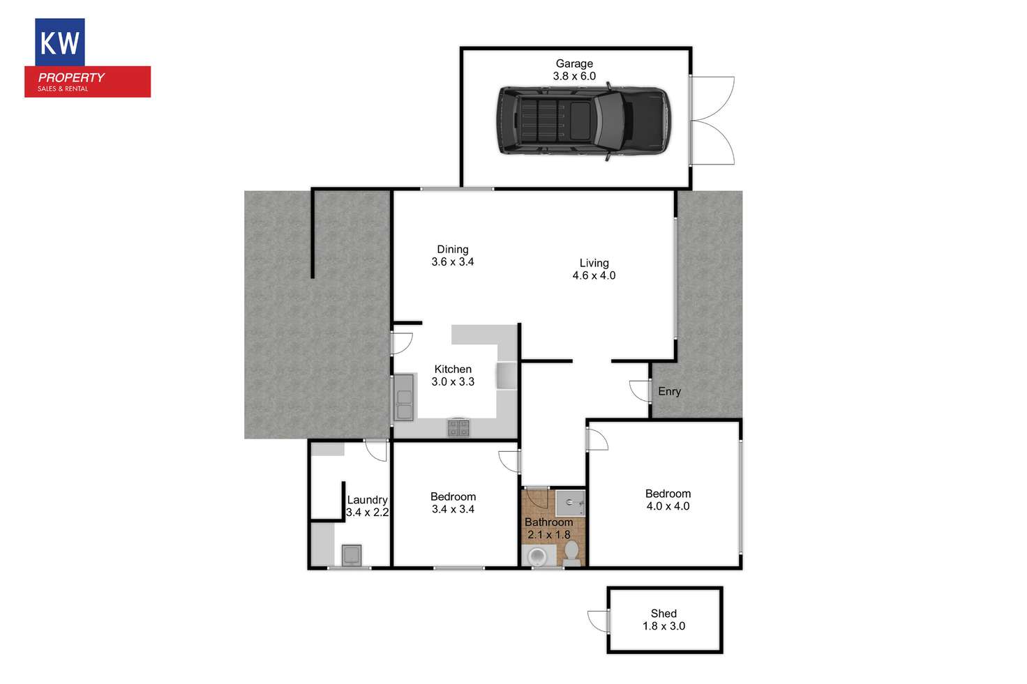 Floorplan of Homely house listing, 23 Hopetoun Ave, Morwell VIC 3840