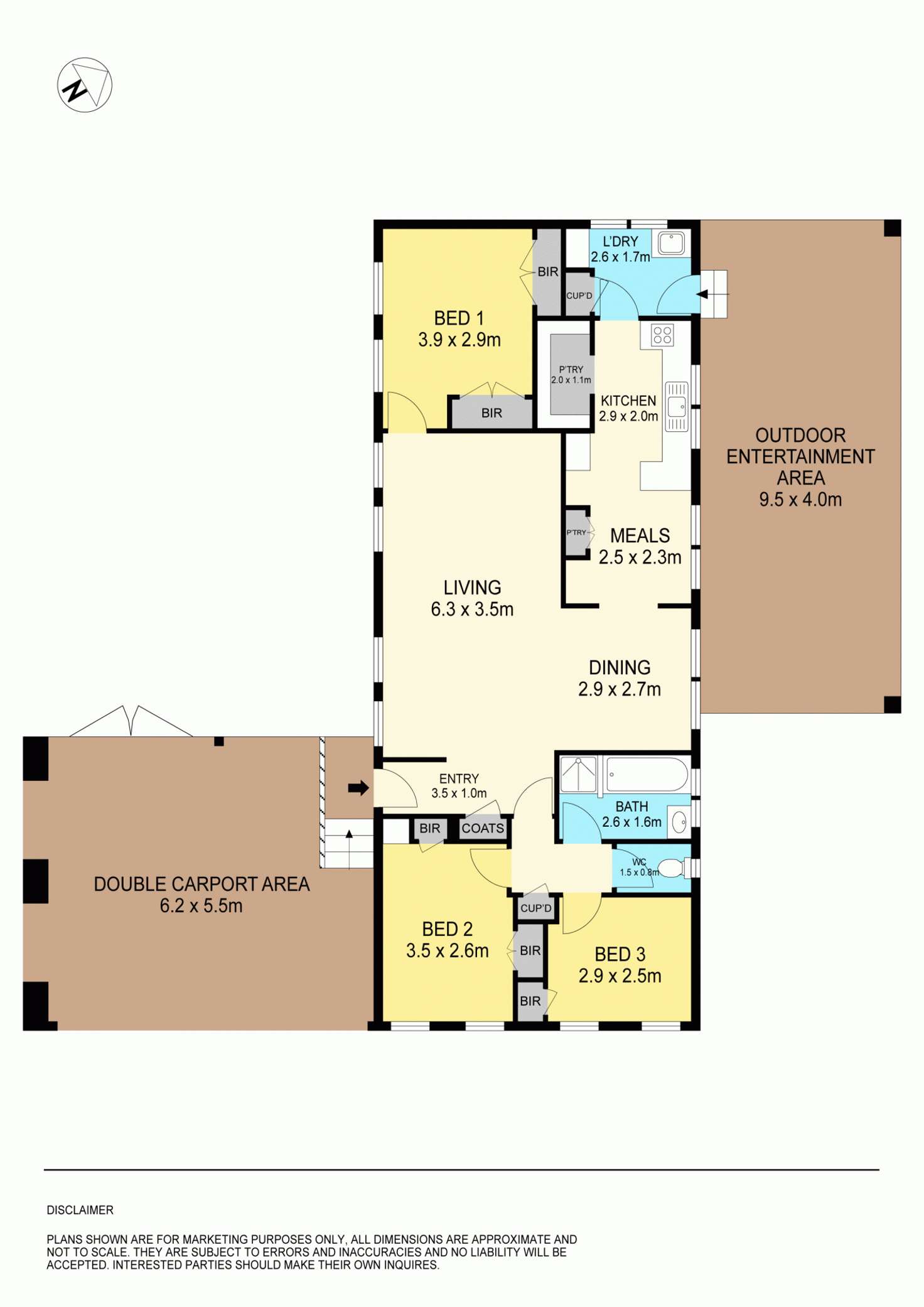 Floorplan of Homely house listing, 31 Midlands Drive, Ballarat North VIC 3350