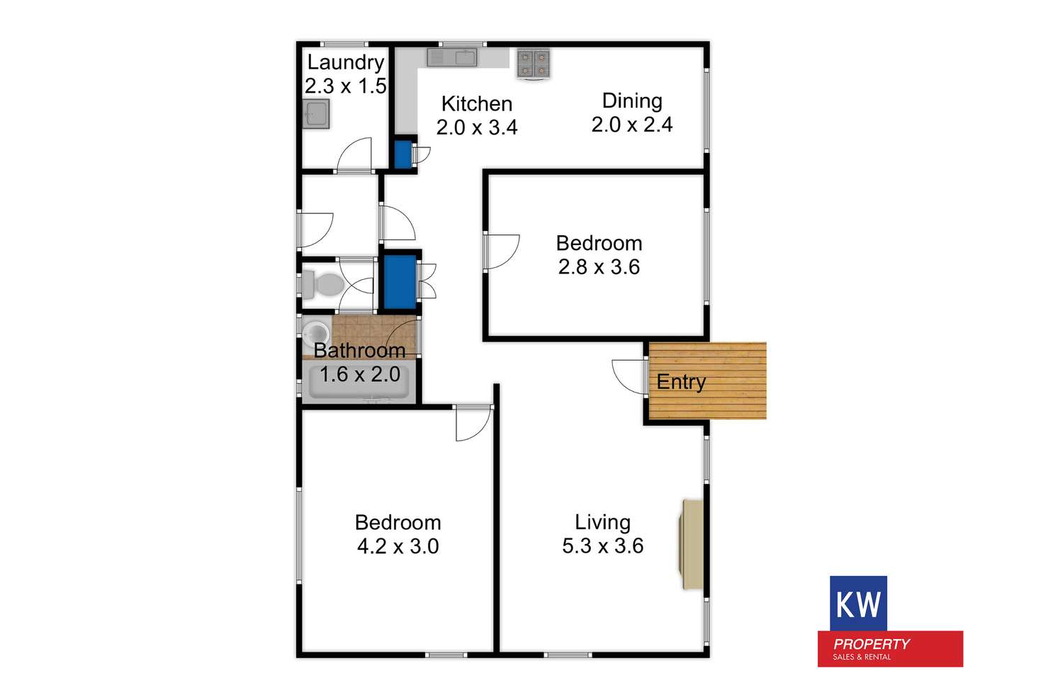 Floorplan of Homely house listing, 35 Hourigan Rd, Morwell VIC 3840