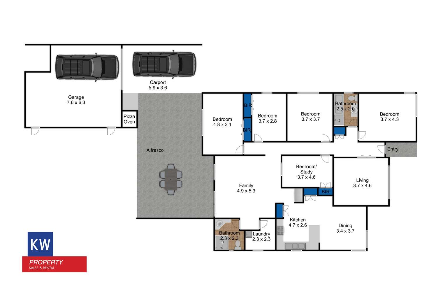 Floorplan of Homely house listing, 147 Helen St, Morwell VIC 3840