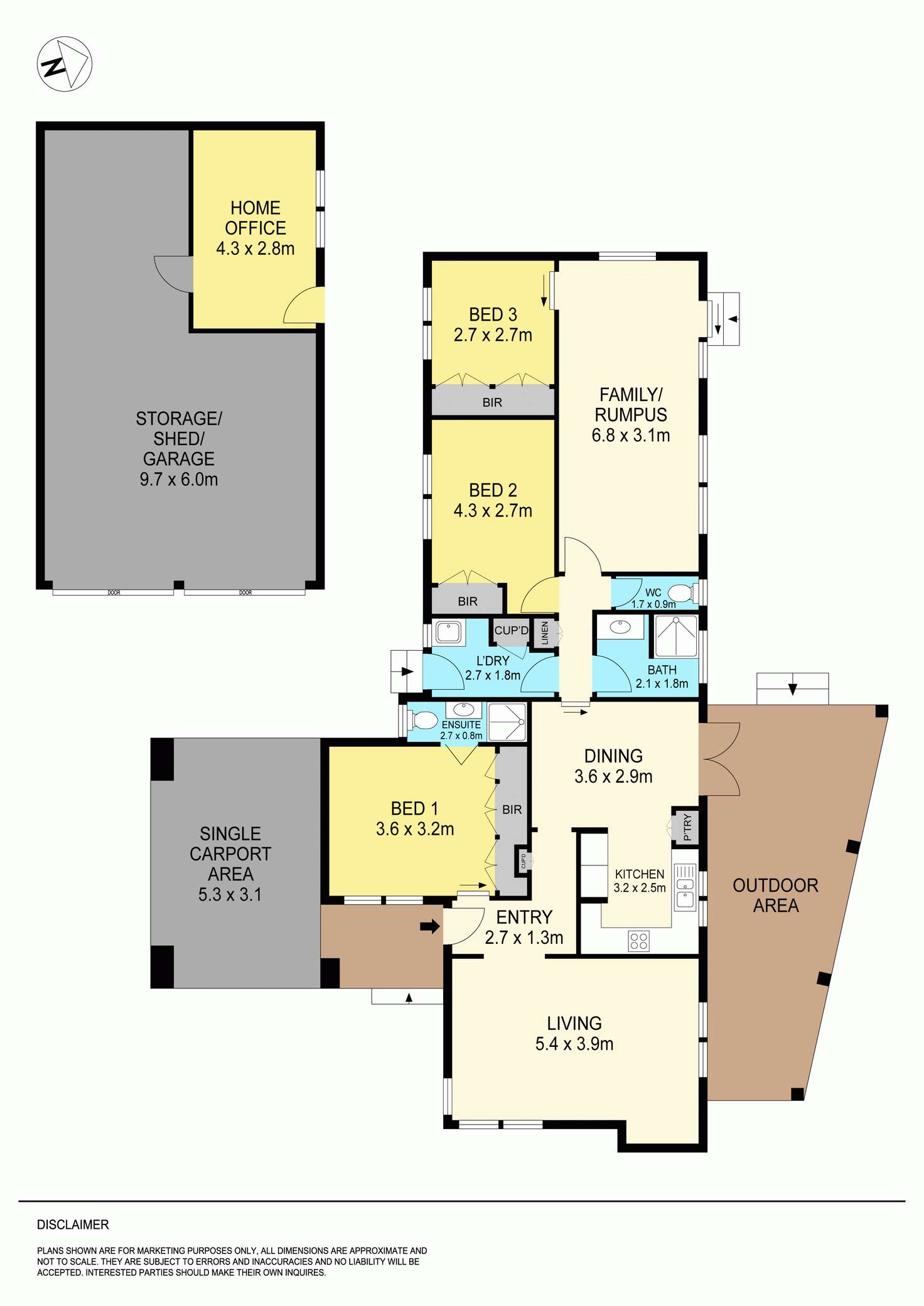 Floorplan of Homely house listing, 7 Lyndon Court, Alfredton VIC 3350
