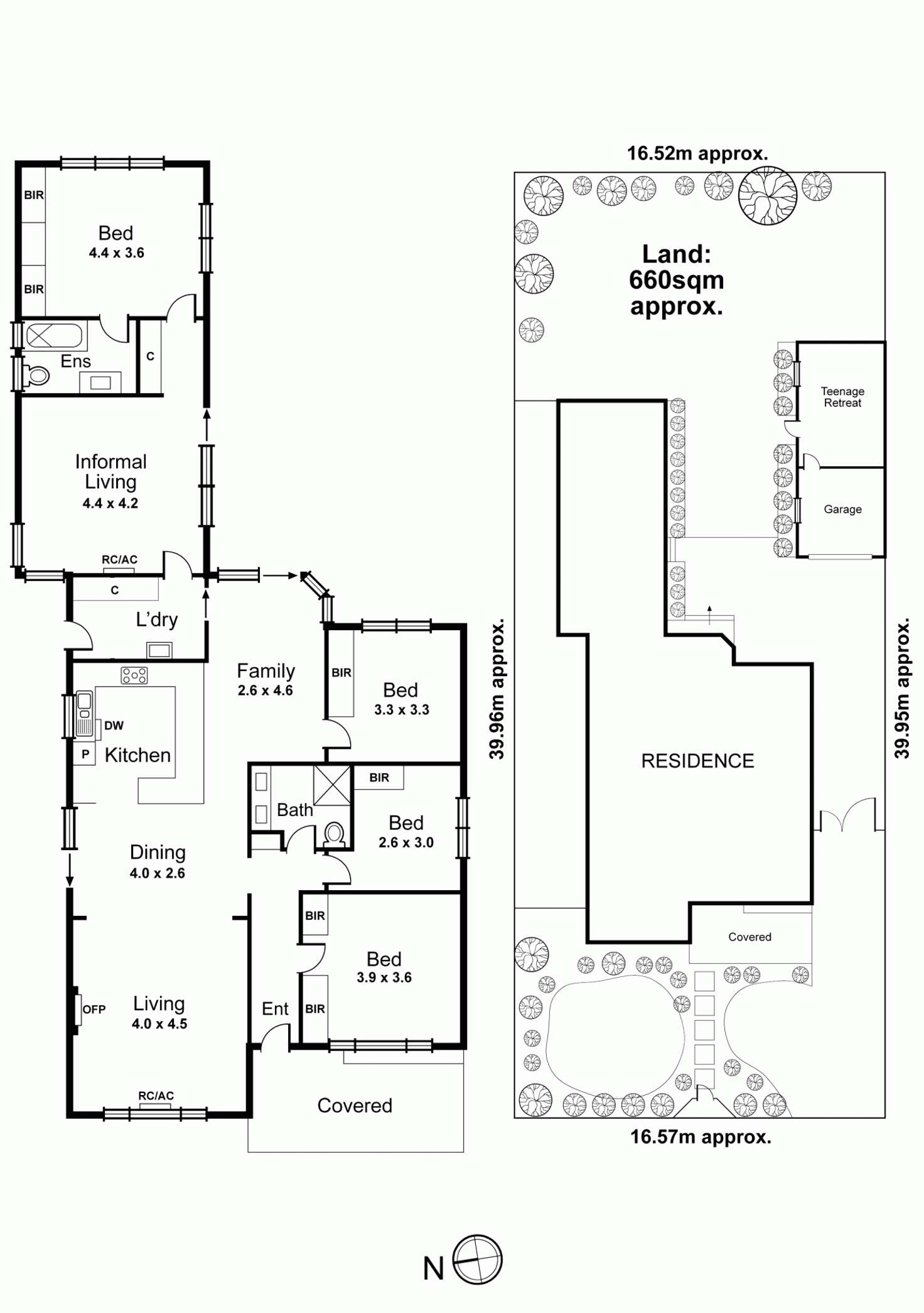 Floorplan of Homely house listing, 6 Harding Street, Highett VIC 3190