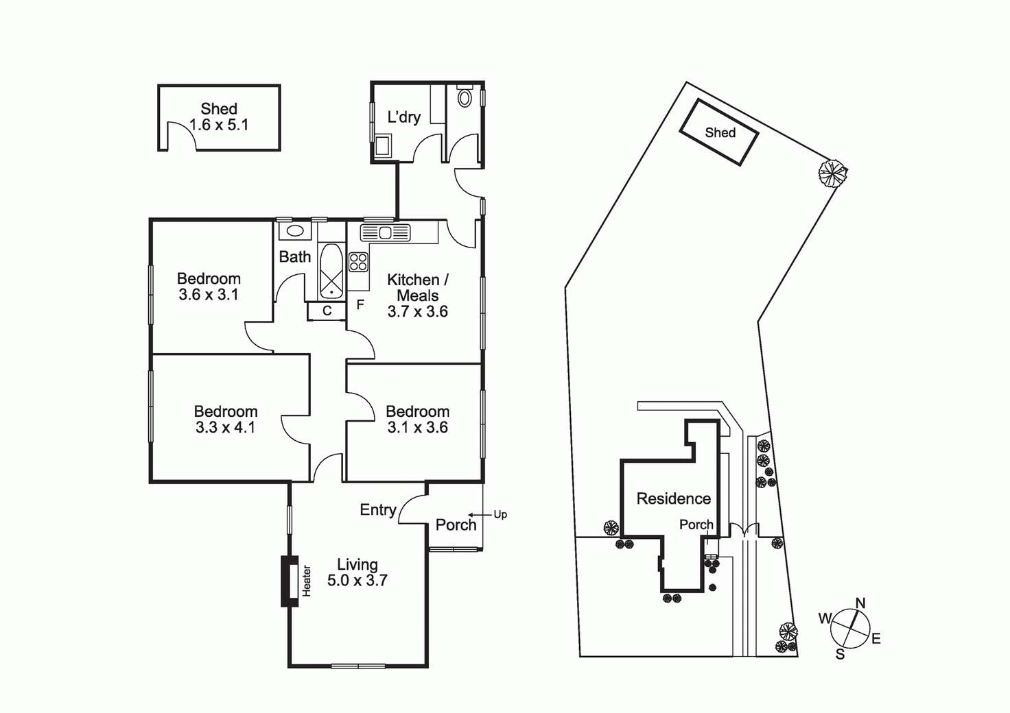 Floorplan of Homely house listing, 39 Liberty Parade, Ivanhoe VIC 3079