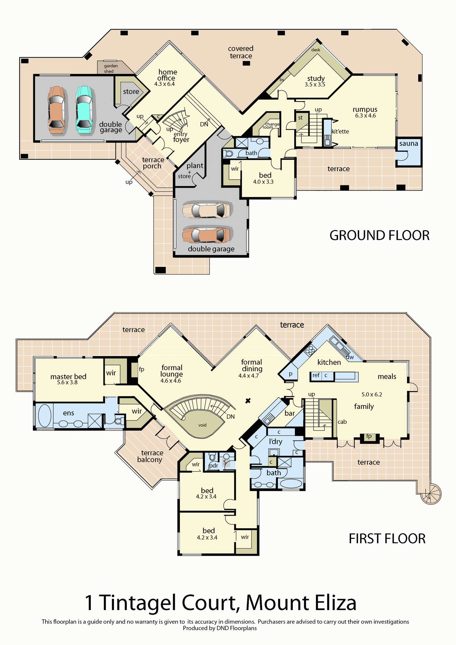 Floorplan of Homely house listing, 1 Tintagel Court, Mount Eliza VIC 3930