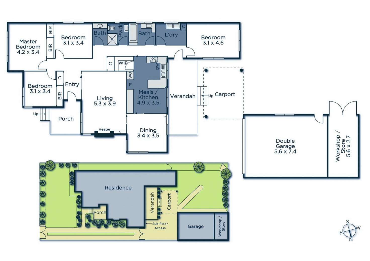 Floorplan of Homely house listing, 12 Maude Street, Box Hill North VIC 3129