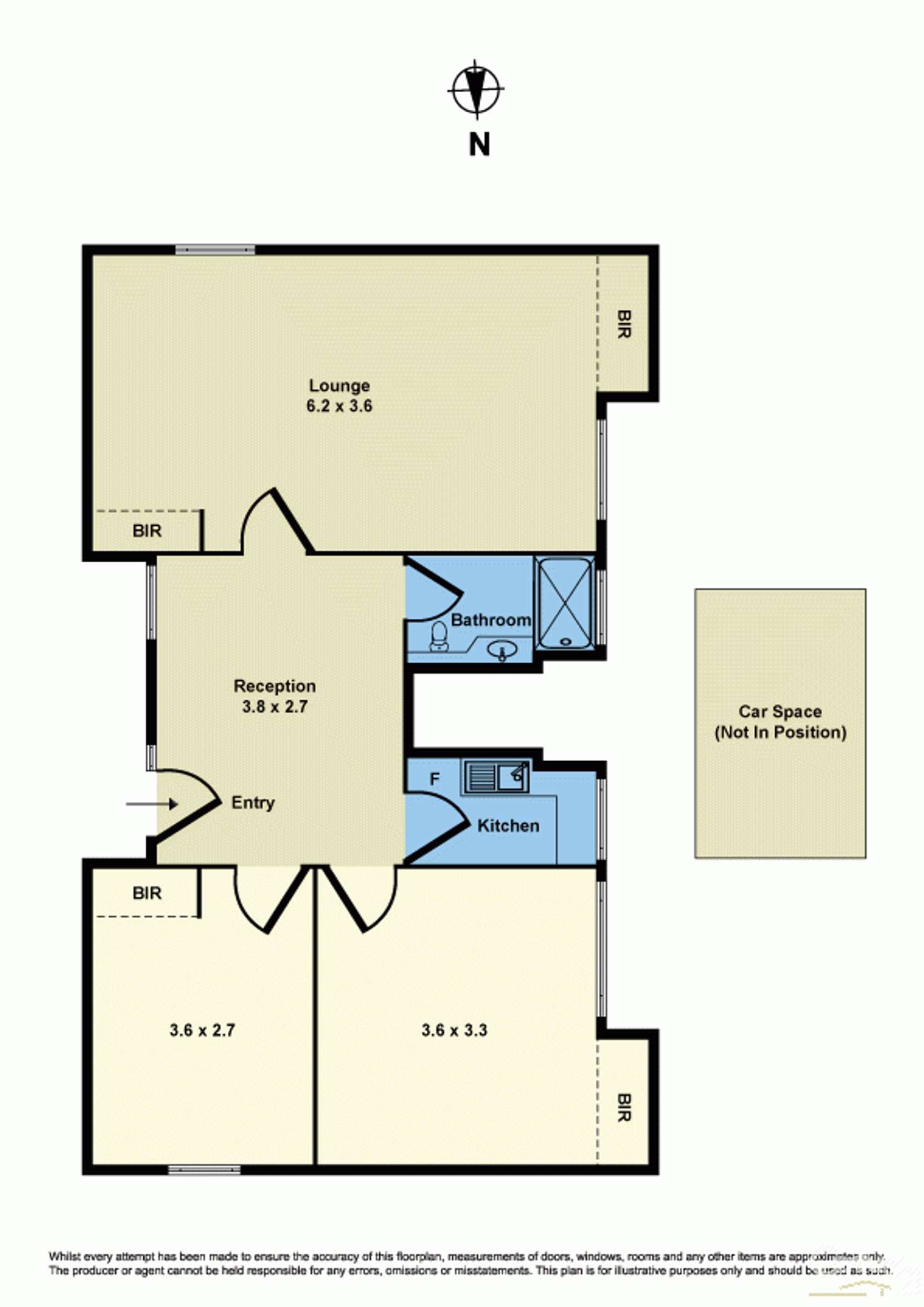 Floorplan of Homely unit listing, 17/8 Techno Park, Williamstown North VIC 3016
