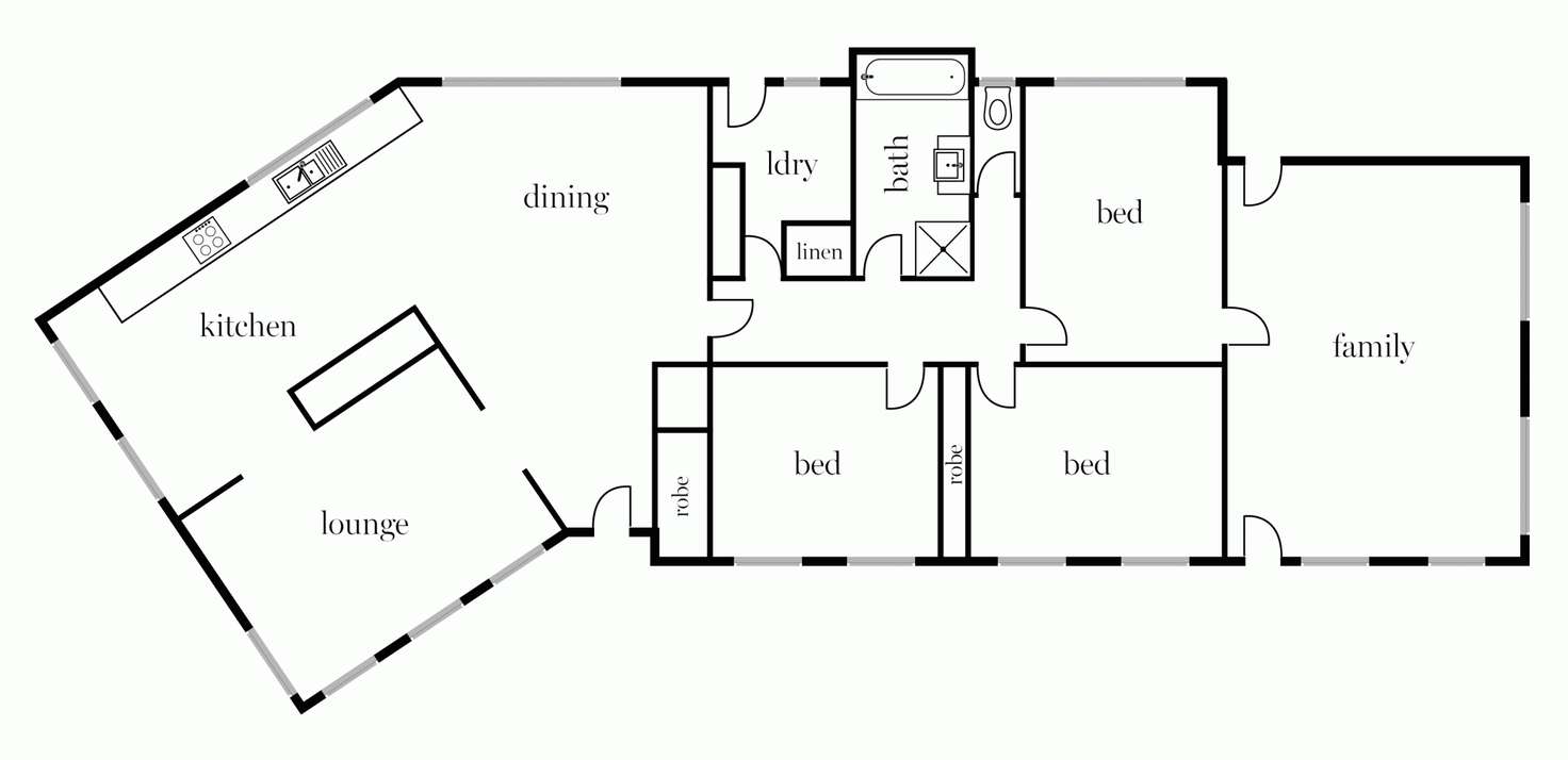 Floorplan of Homely house listing, 75 Bald Hills Road, Creswick VIC 3363