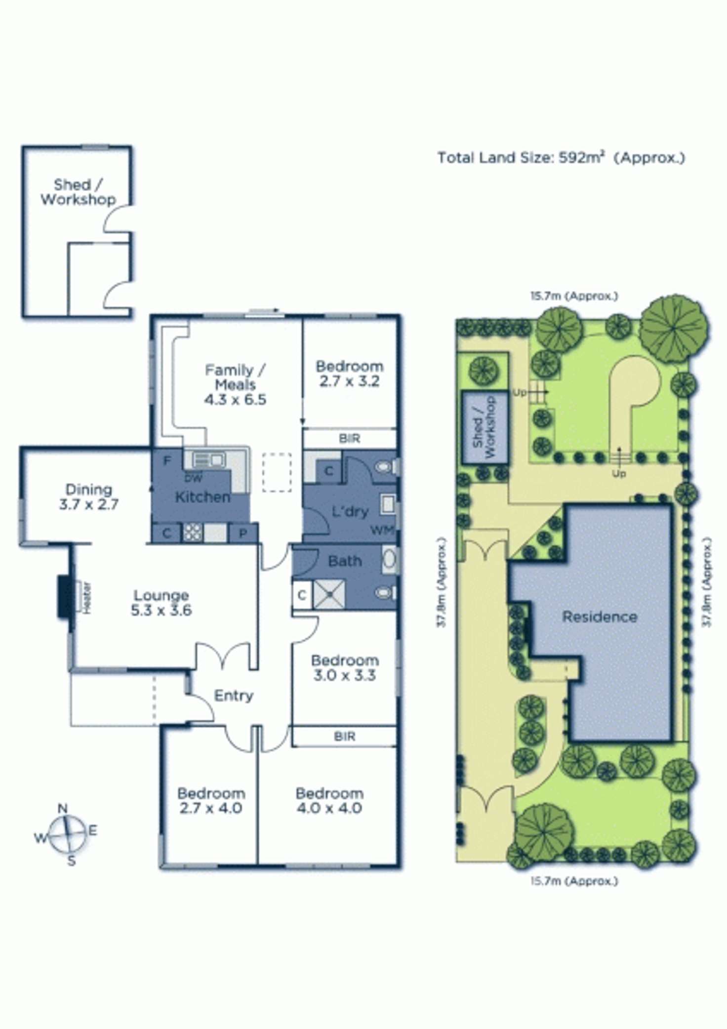Floorplan of Homely house listing, 41 Bindy Street, Forest Hill VIC 3131