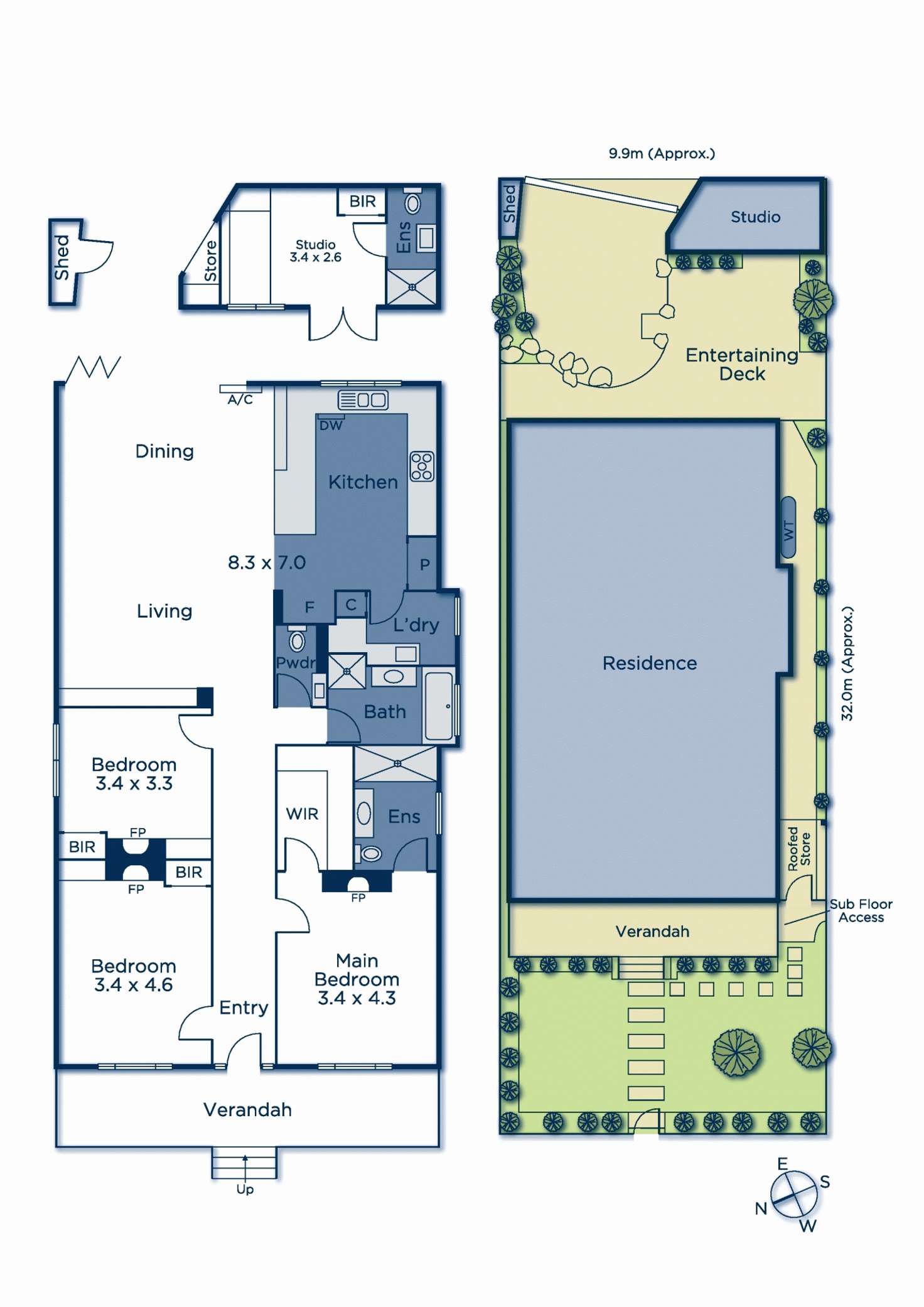 Floorplan of Homely house listing, 5 Gillman Street, Hawthorn East VIC 3123