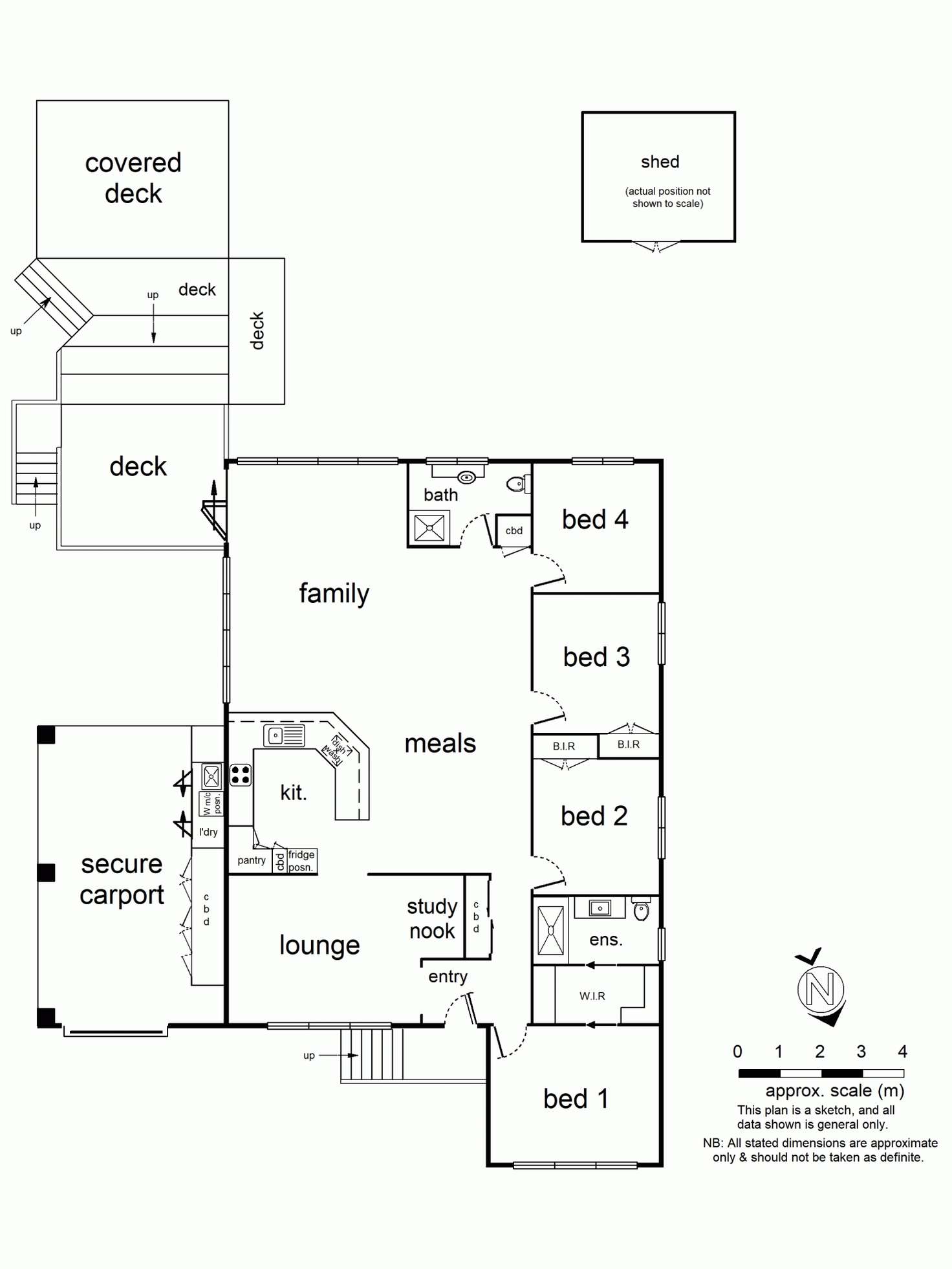 Floorplan of Homely house listing, Address available on request