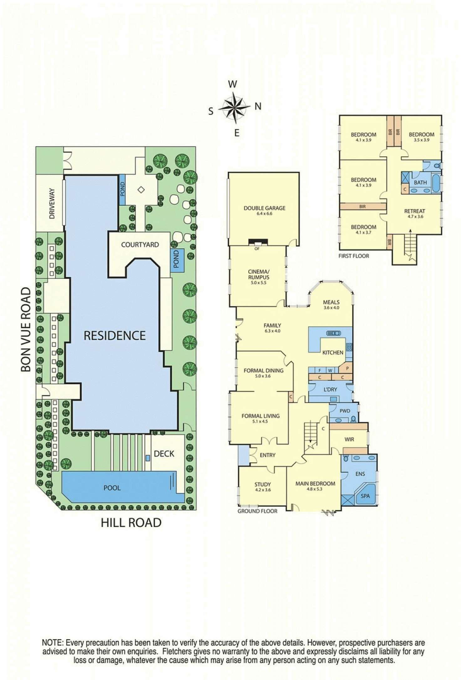 Floorplan of Homely house listing, 130 Hill Road, Balwyn North VIC 3104