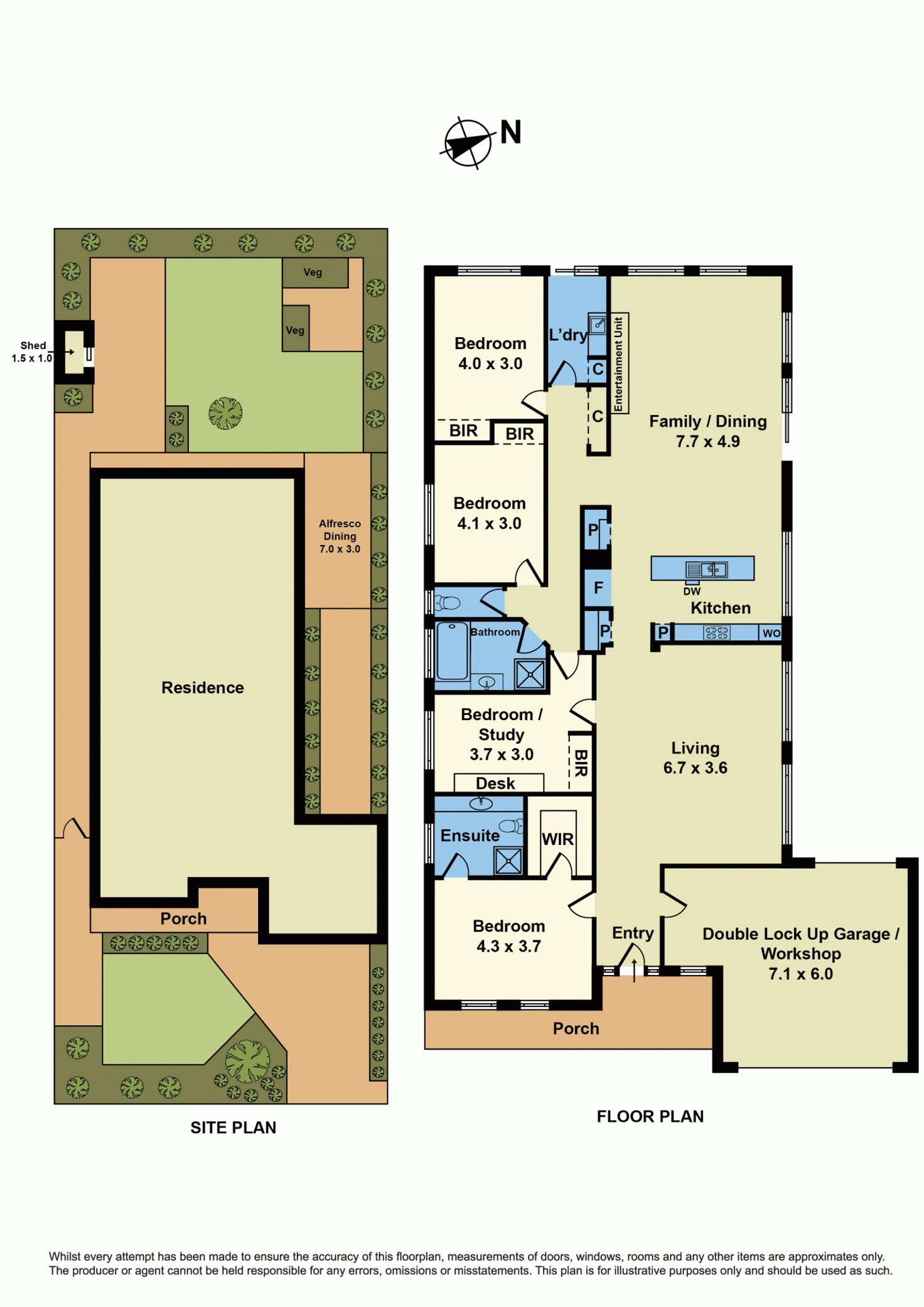 Floorplan of Homely house listing, 9 Delphin Avenue, Altona North VIC 3025