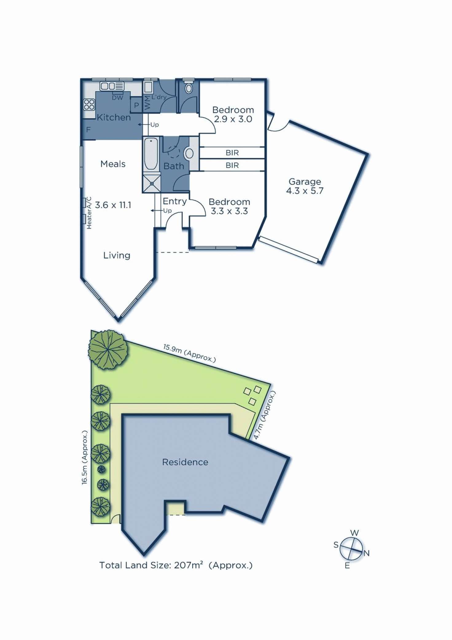 Floorplan of Homely unit listing, 3/36 Middlefield Drive, Blackburn North VIC 3130