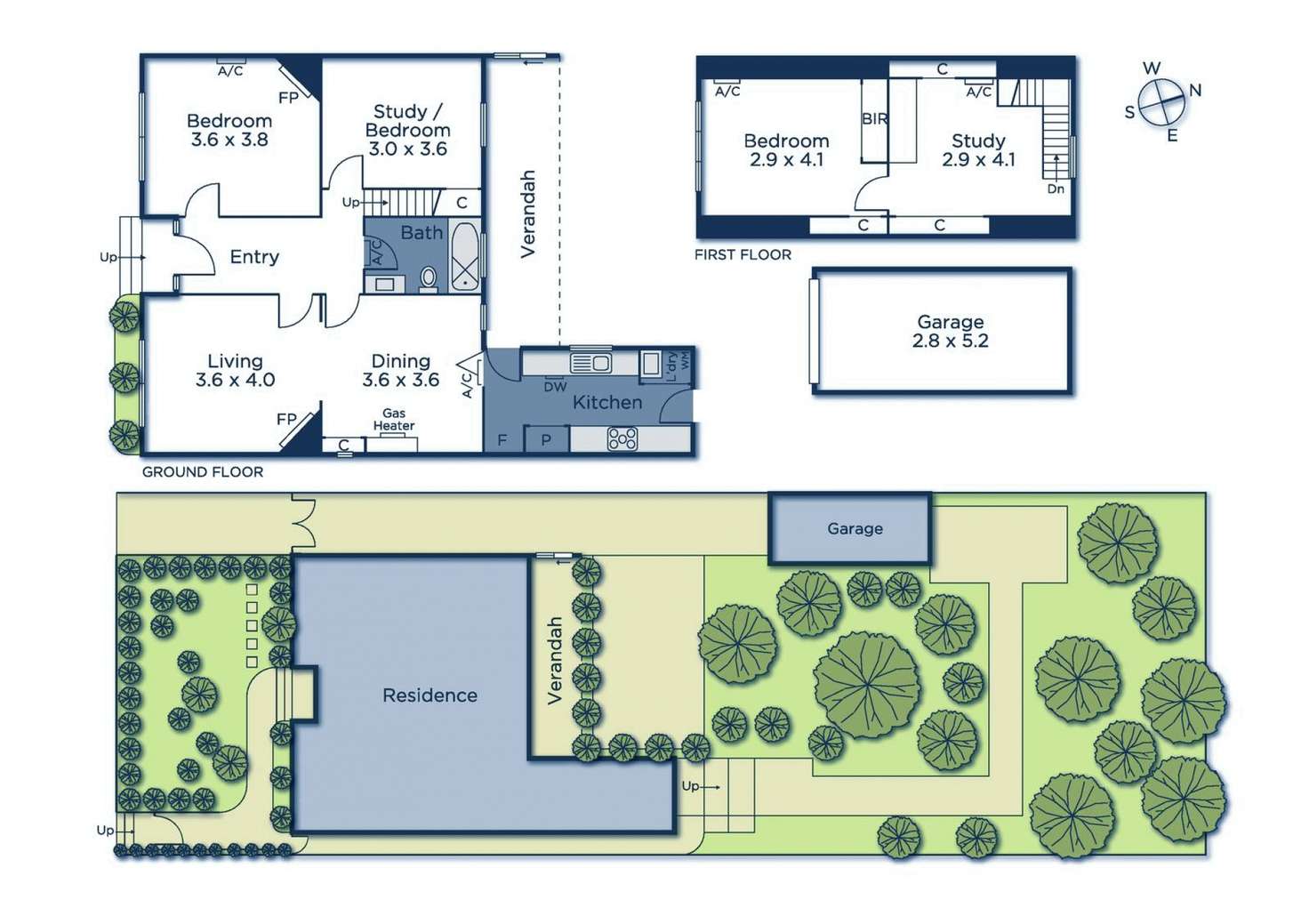 Floorplan of Homely house listing, 33 Kingston Road, Surrey Hills VIC 3127