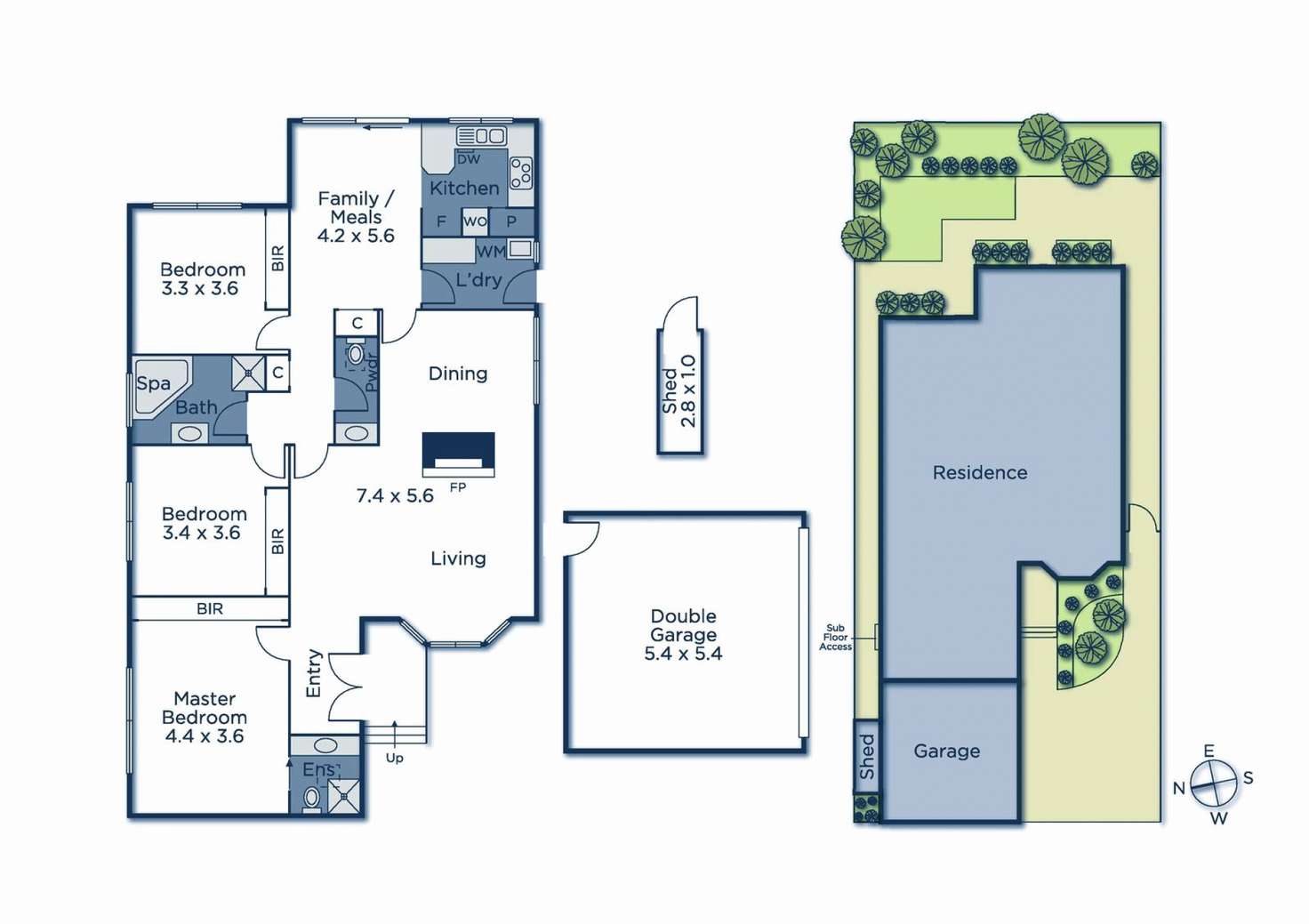 Floorplan of Homely unit listing, 2/10 Mangan Street, Balwyn VIC 3103