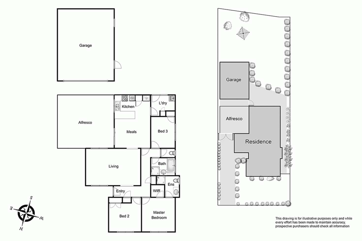 Floorplan of Homely house listing, 1 McGill Court, Pakenham VIC 3810