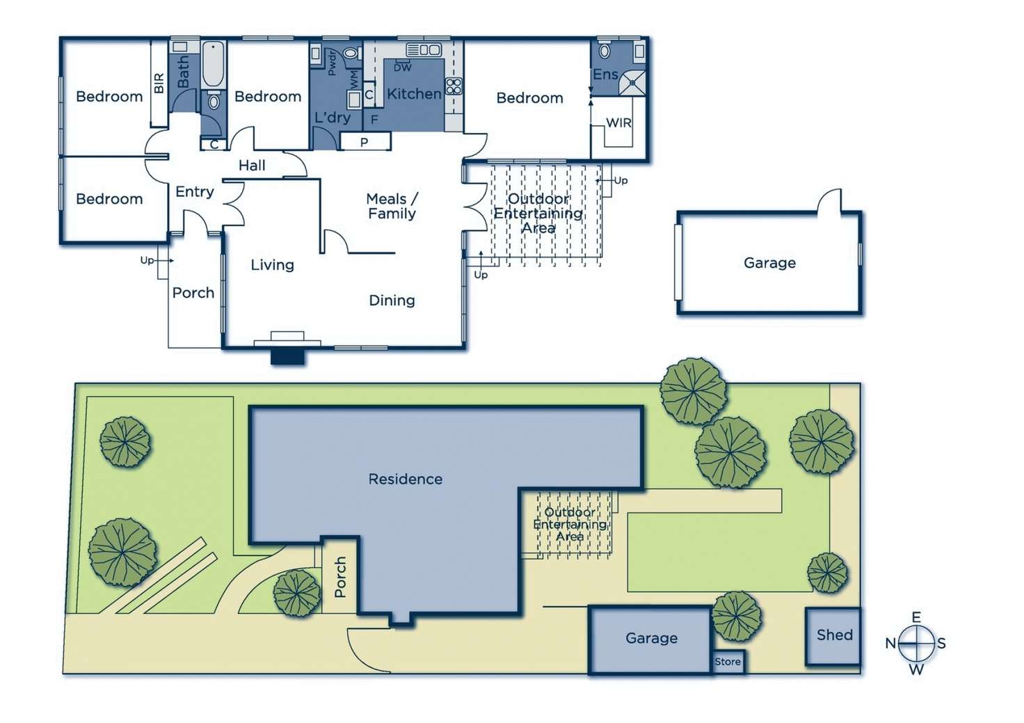 Floorplan of Homely house listing, 6 Benjamin Street, Box Hill North VIC 3129