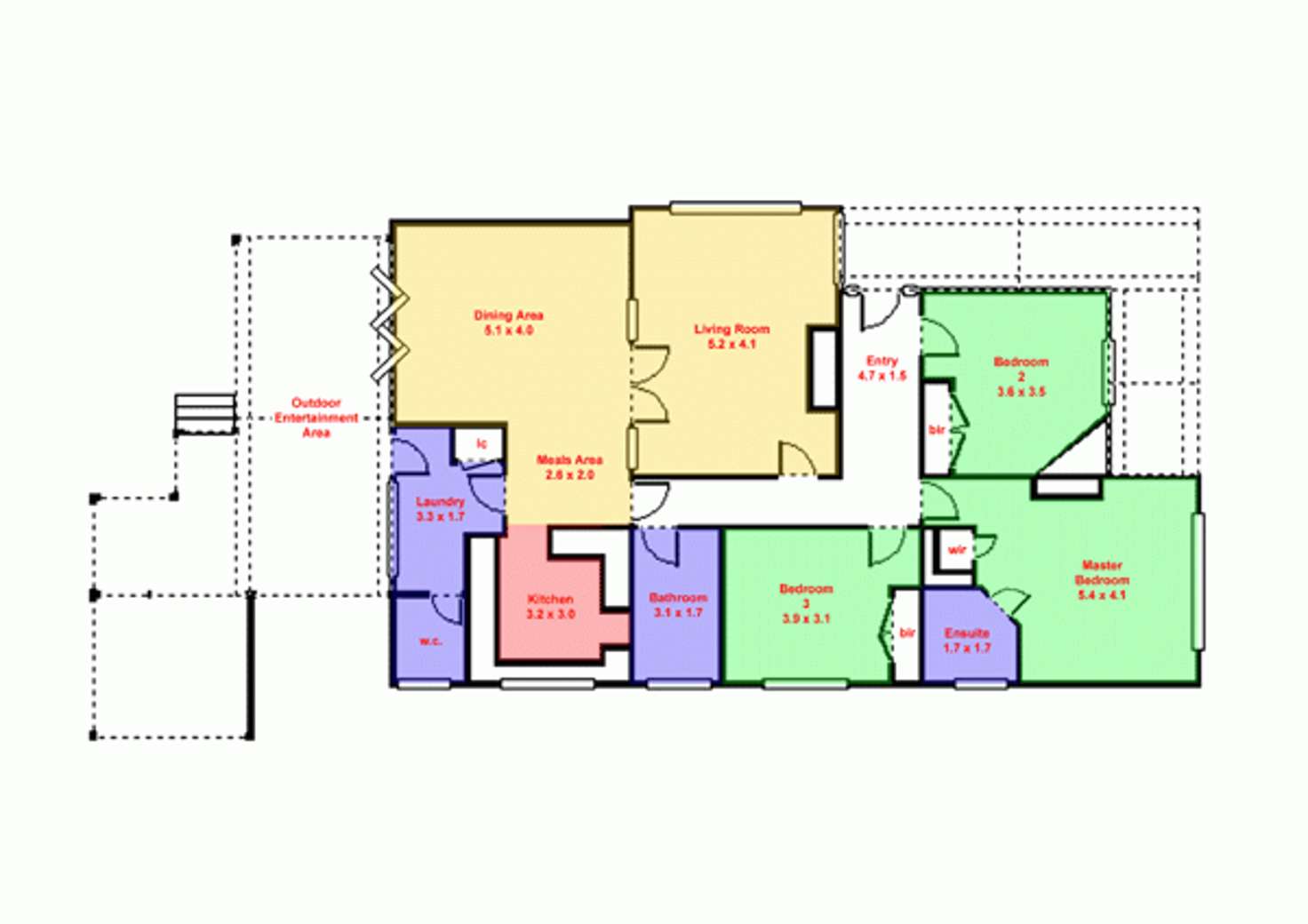 Floorplan of Homely house listing, 24 Loch Avenue, Ballarat Central VIC 3350