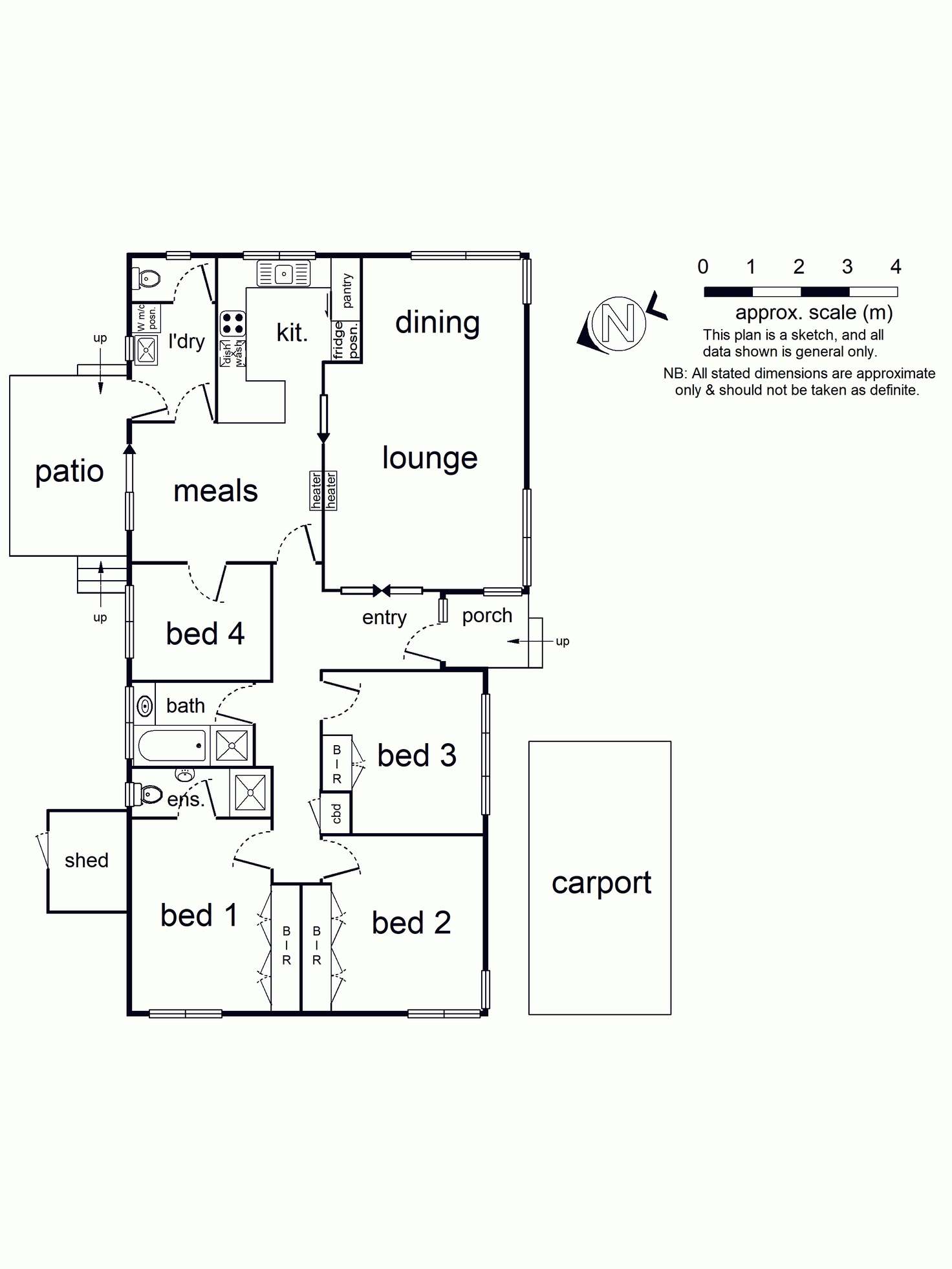 Floorplan of Homely townhouse listing, Address available on request