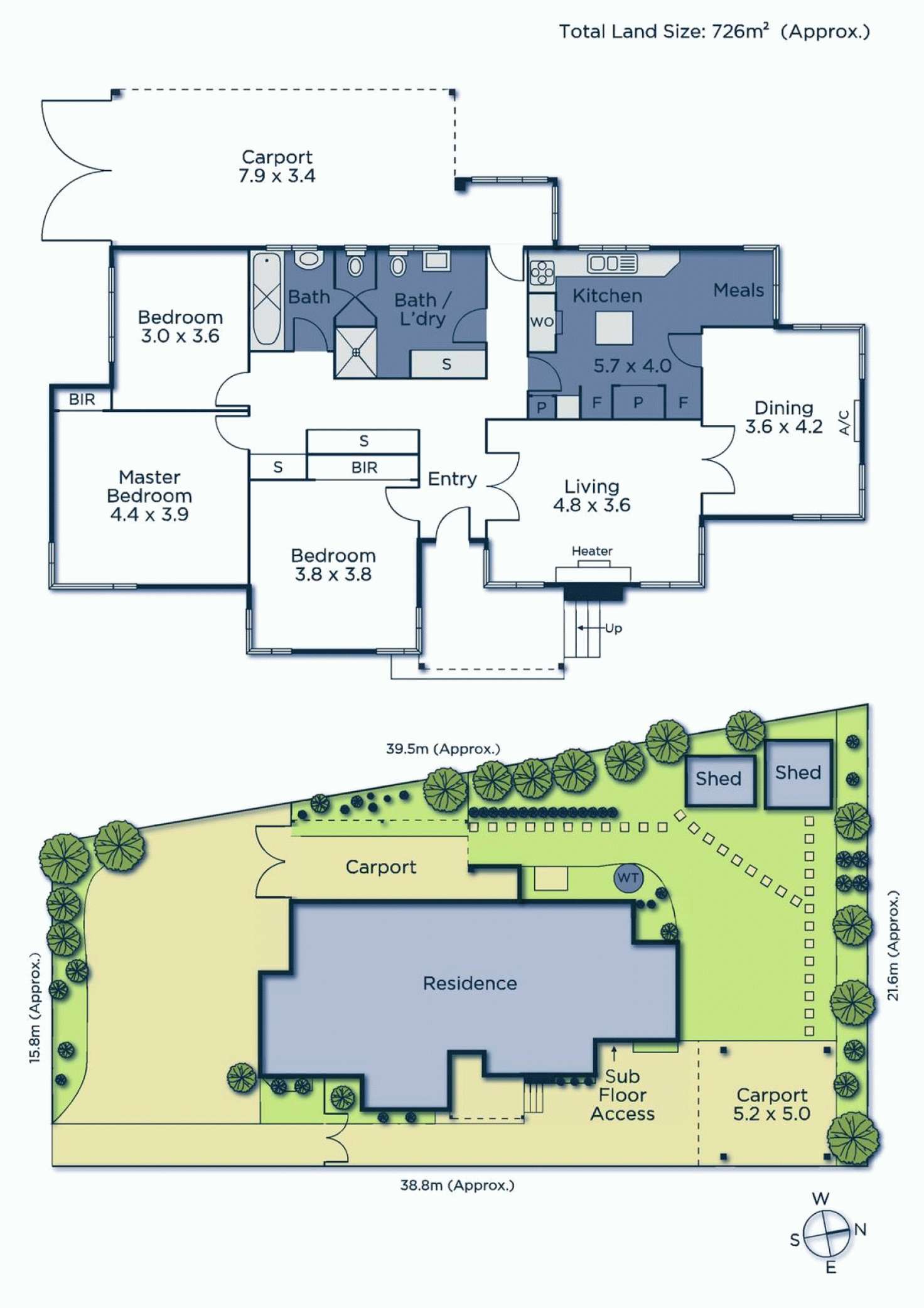 Floorplan of Homely house listing, 13 Vista Court, Box Hill North VIC 3129