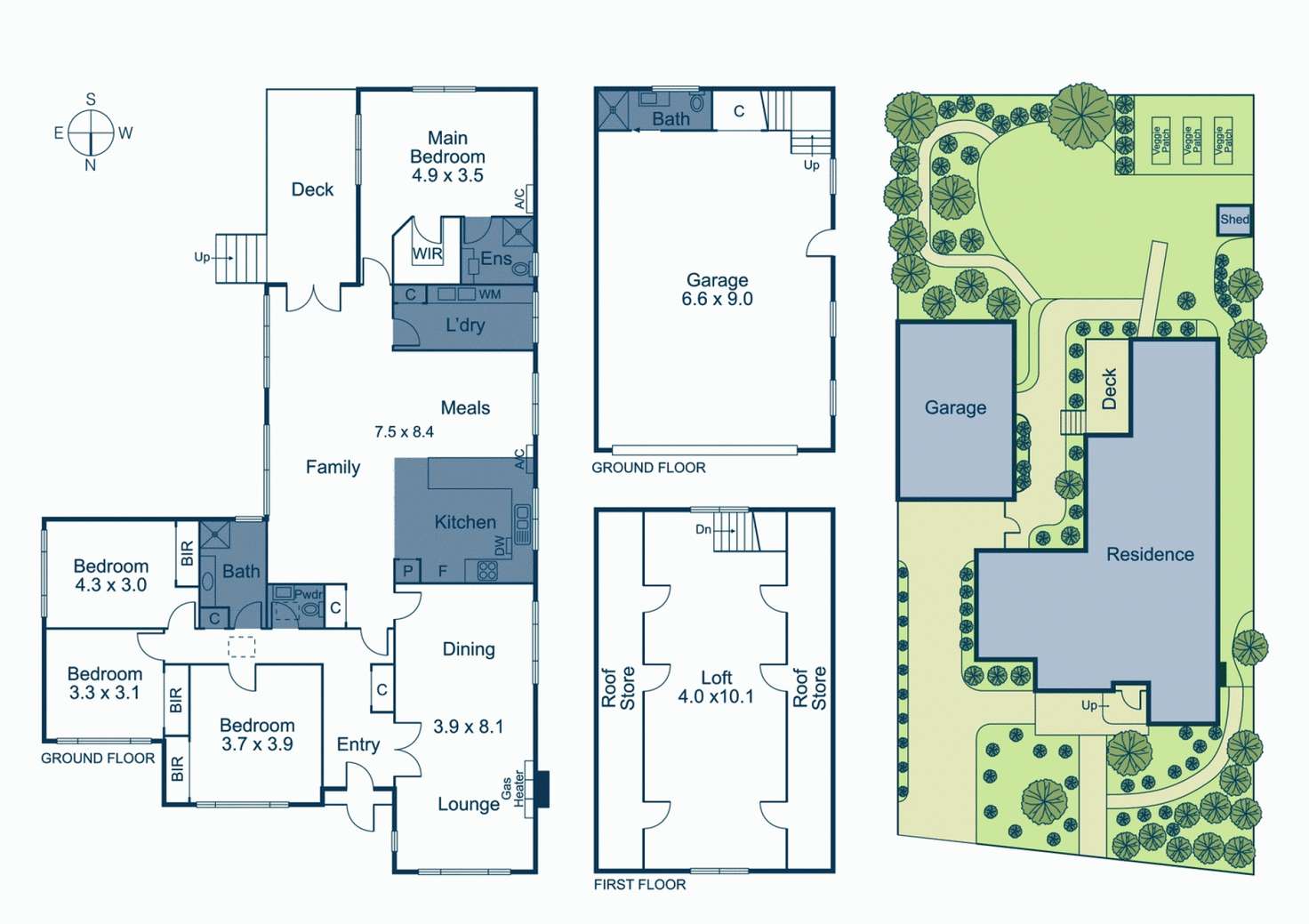 Floorplan of Homely house listing, 52 Owen Street, Mitcham VIC 3132