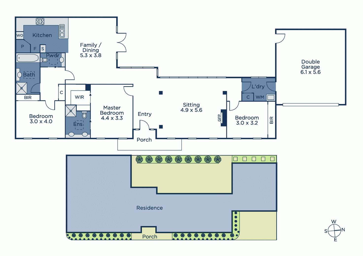 Floorplan of Homely unit listing, 2/4 Winmalee Road, Balwyn VIC 3103
