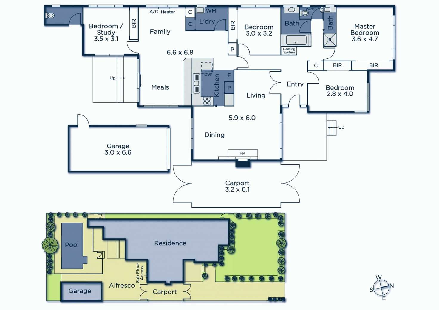 Floorplan of Homely house listing, 12 Benjamin Street, Box Hill North VIC 3129