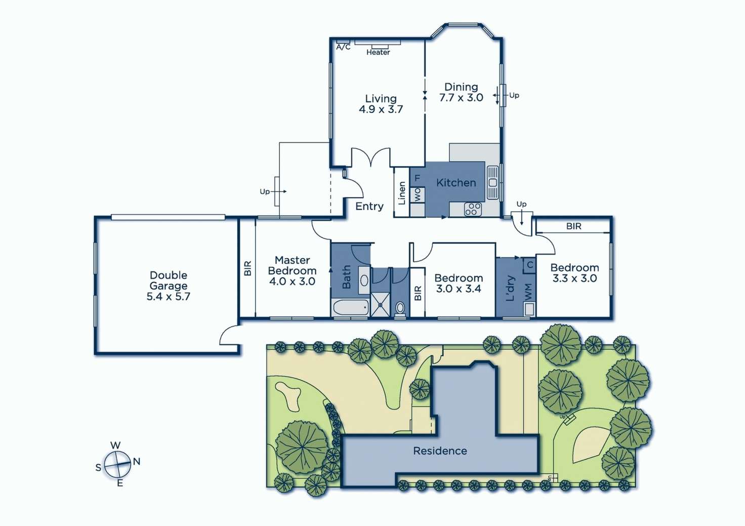 Floorplan of Homely house listing, 49 Trawool Street, Box Hill North VIC 3129