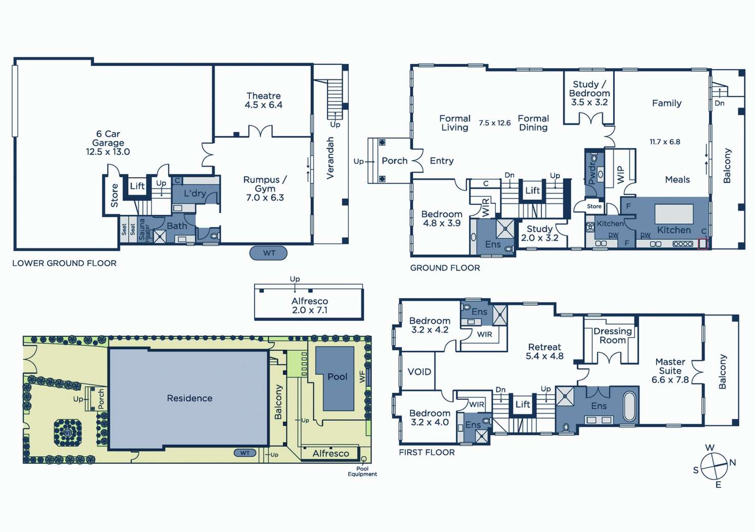 Floorplan of Homely house listing, 85 Winmalee Road, Balwyn VIC 3103