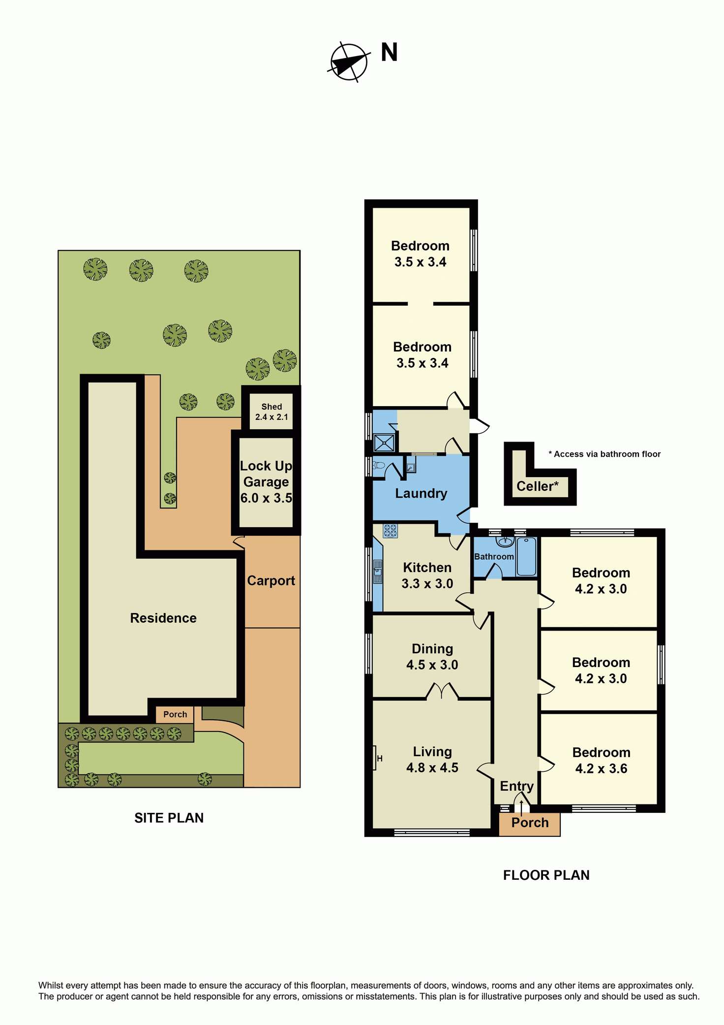 Floorplan of Homely house listing, 61 Gordon Street, Newport VIC 3015