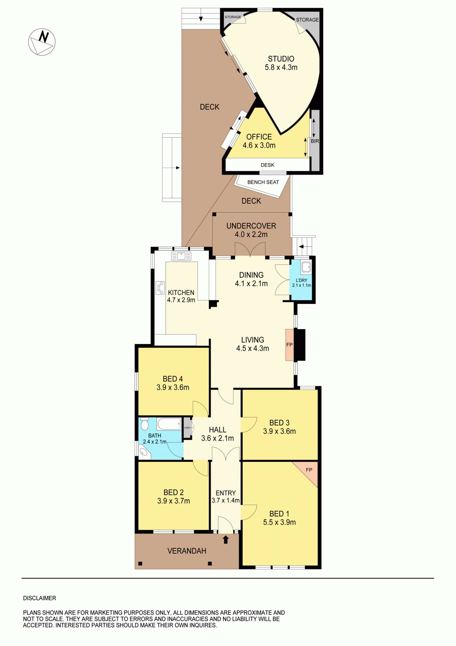 Floorplan of Homely house listing, 207 Humffray Street South, Ballarat Central VIC 3350