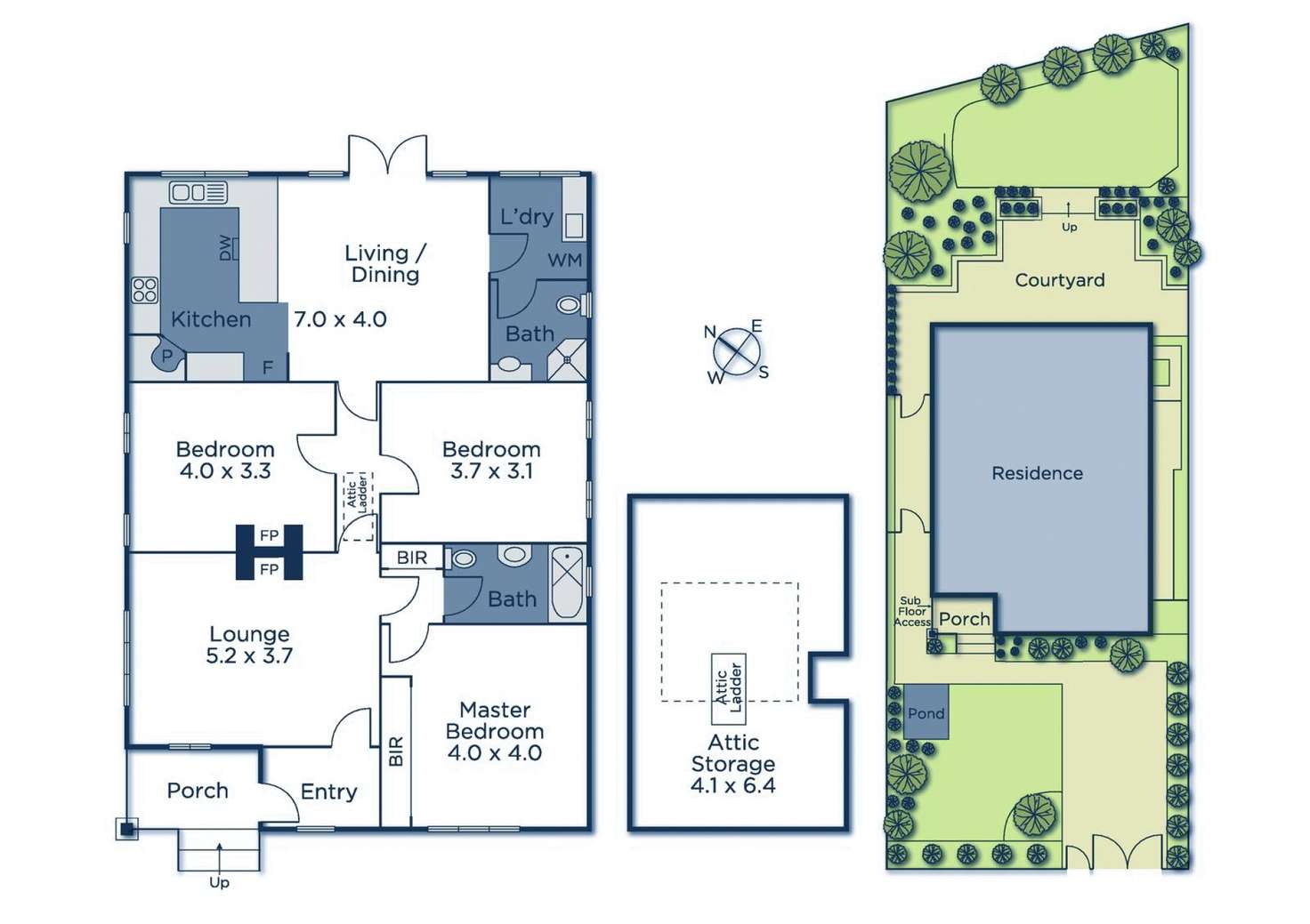 Floorplan of Homely house listing, 20 Churchill Street, Kew VIC 3101