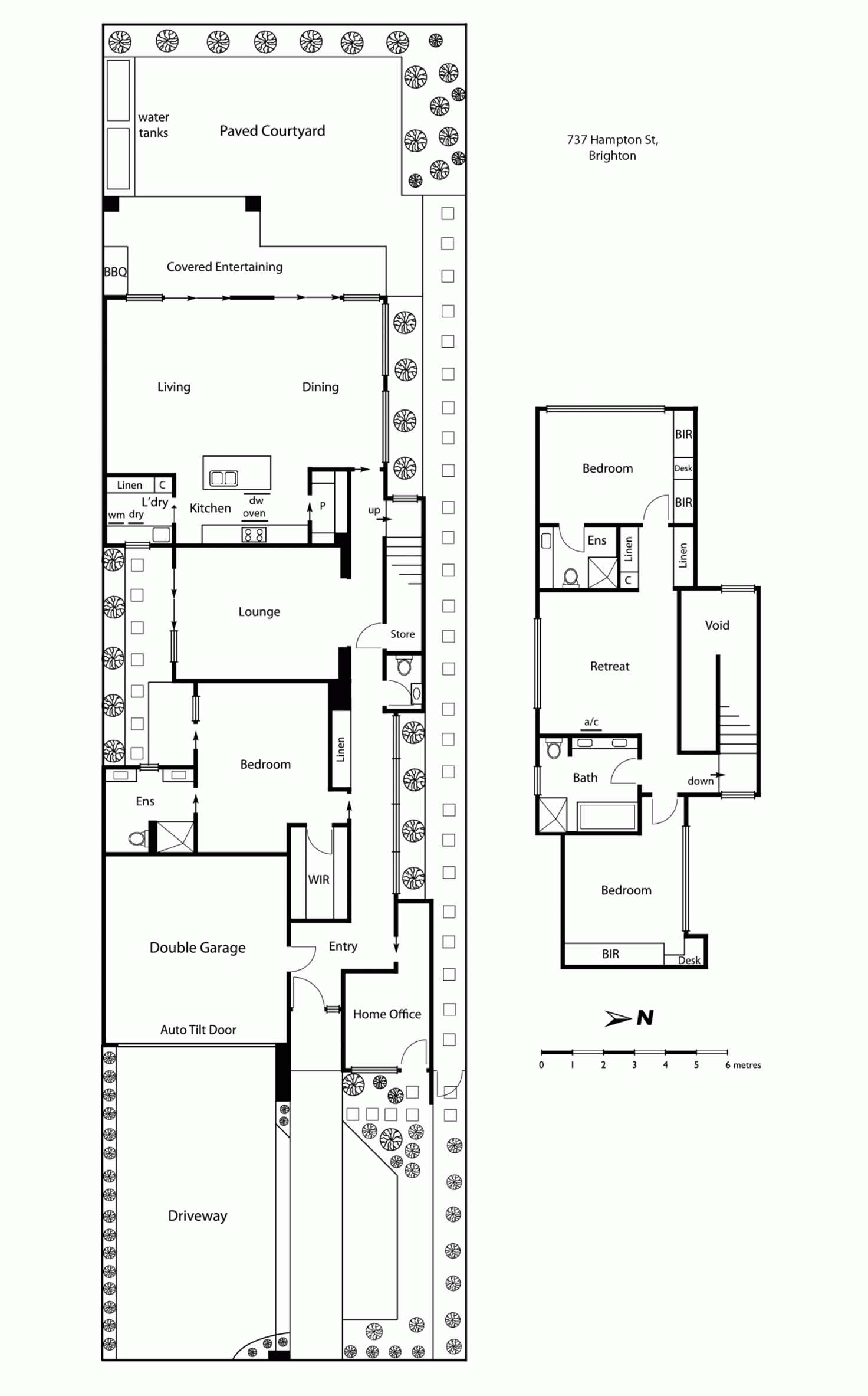 Floorplan of Homely house listing, 737 Hampton Street, Brighton VIC 3186