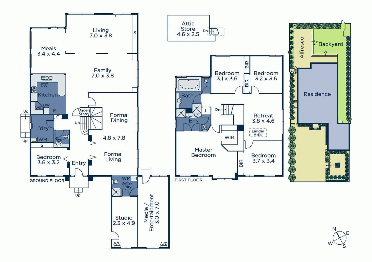 Floorplan of Homely house listing, 30 Cameron Road, Box Hill North VIC 3129
